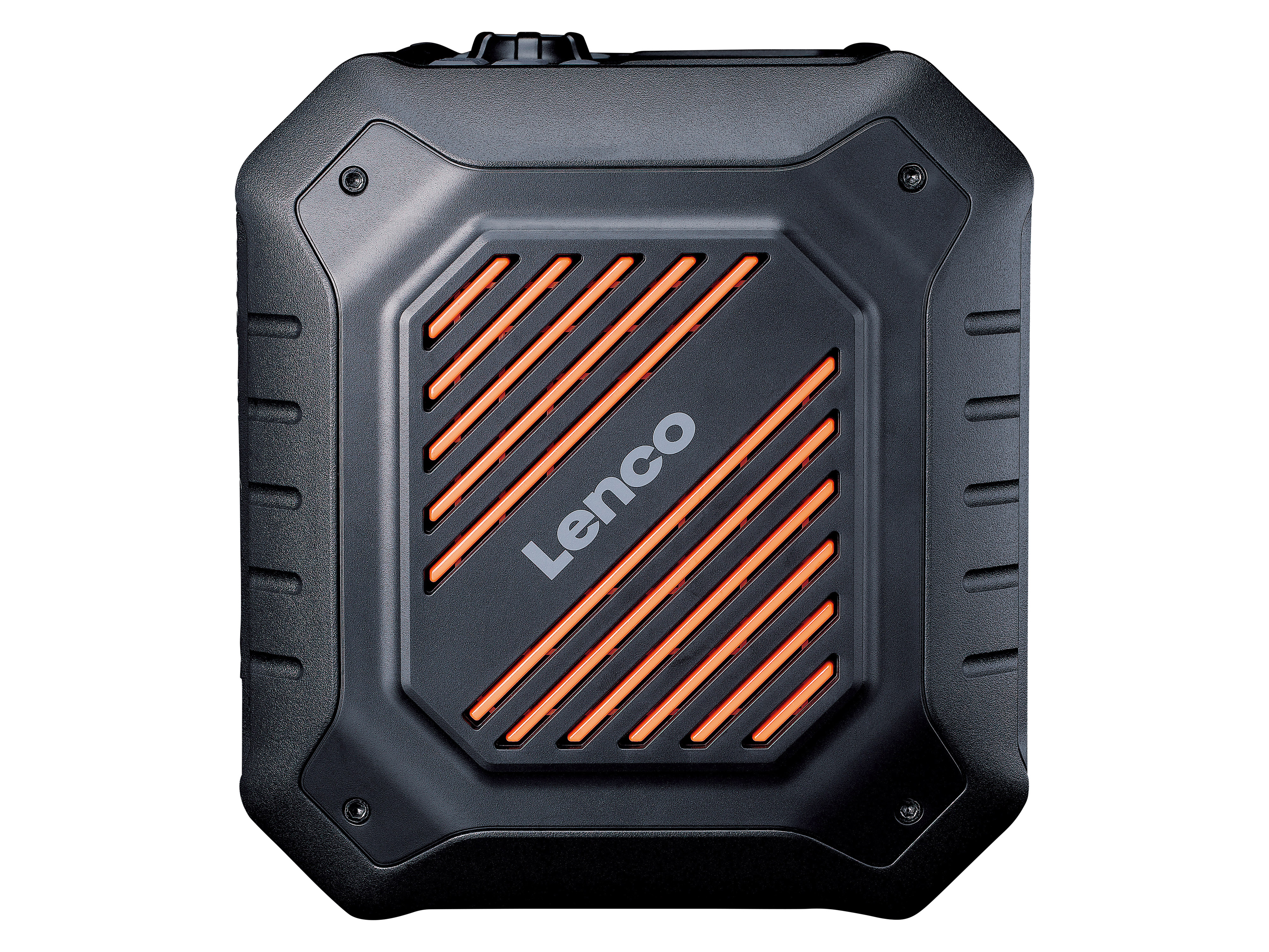 LENCO DAB+ Radio, tragbar, Bluetooth, Outdoor, schwarz-orange LENCO DAB+ Radio, tragbar, Bluetooth, Outdoor, schwarz-orange