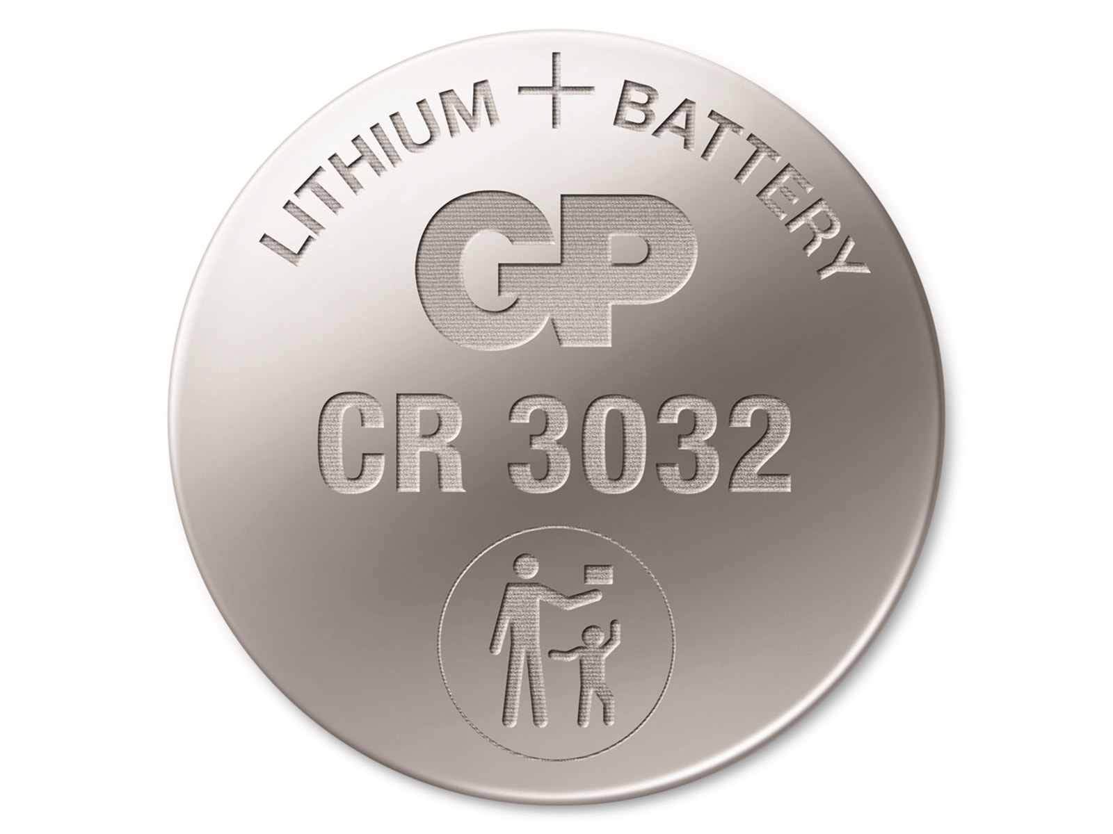 GP Lithium-Knopfzelle CR3032, 3V