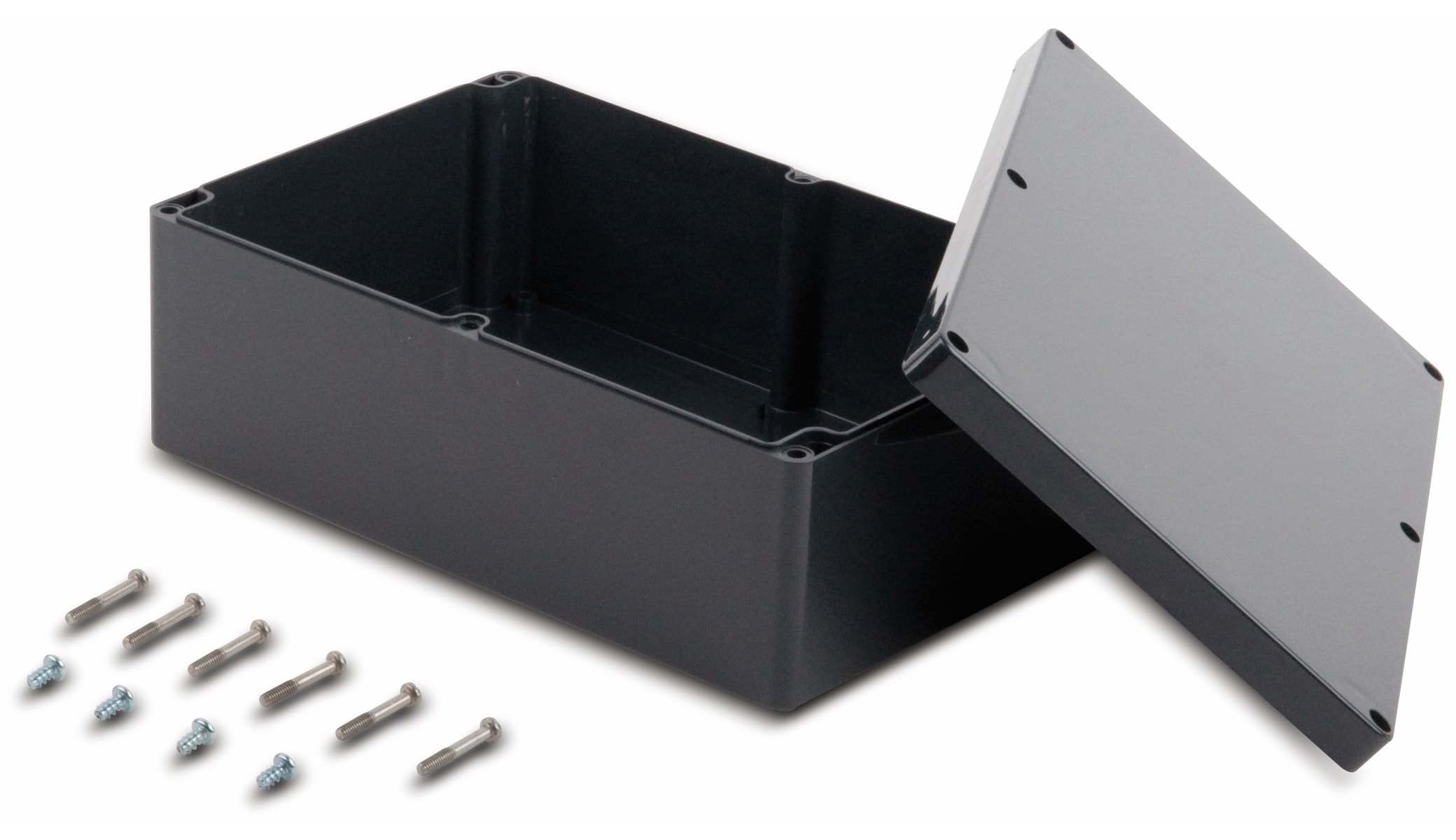 Universalgehäuse, ABS, 240,3 x 160,3 x 90 mm, IP66, schiefergrau Universalgehäuse, ABS, 240,3 x 160,3 x 90 mm, IP66, schiefergrau