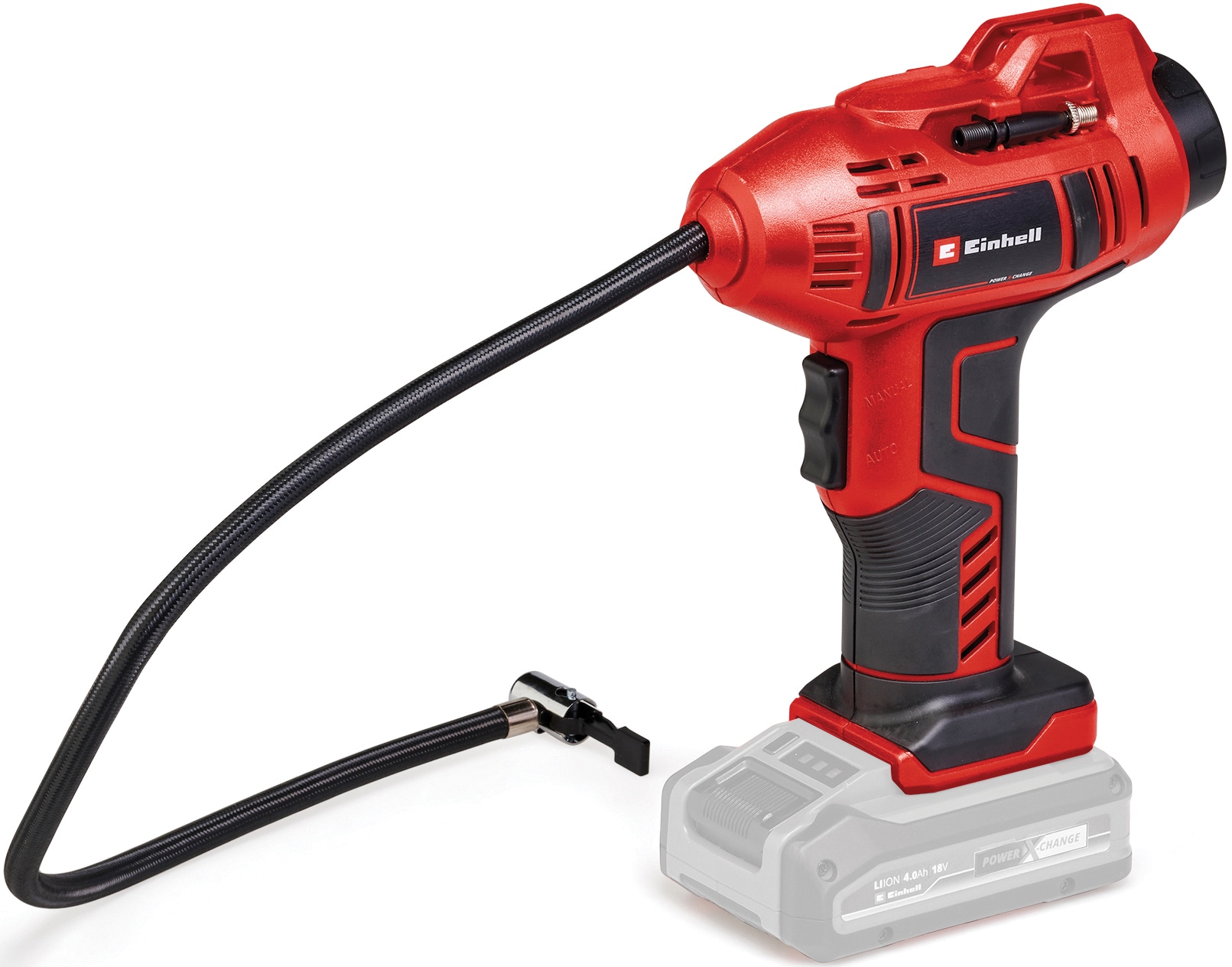 EINHELL Akku-Autokompressor CE-CC 18 Li - Solo + E-Box Koffer S-F