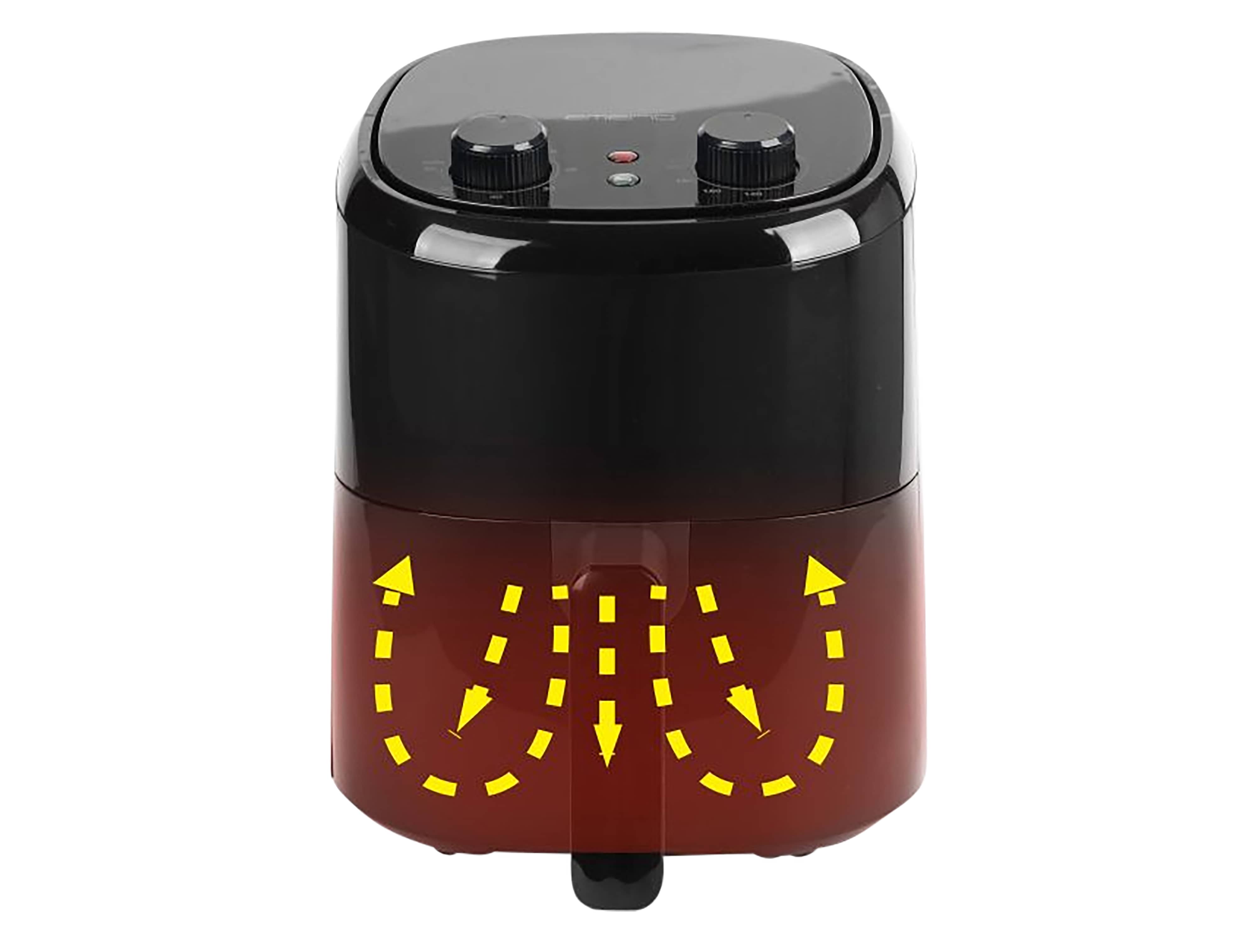 EMERIO Heißluftfritteuse AF-130646, 2,2 L, 1000 W