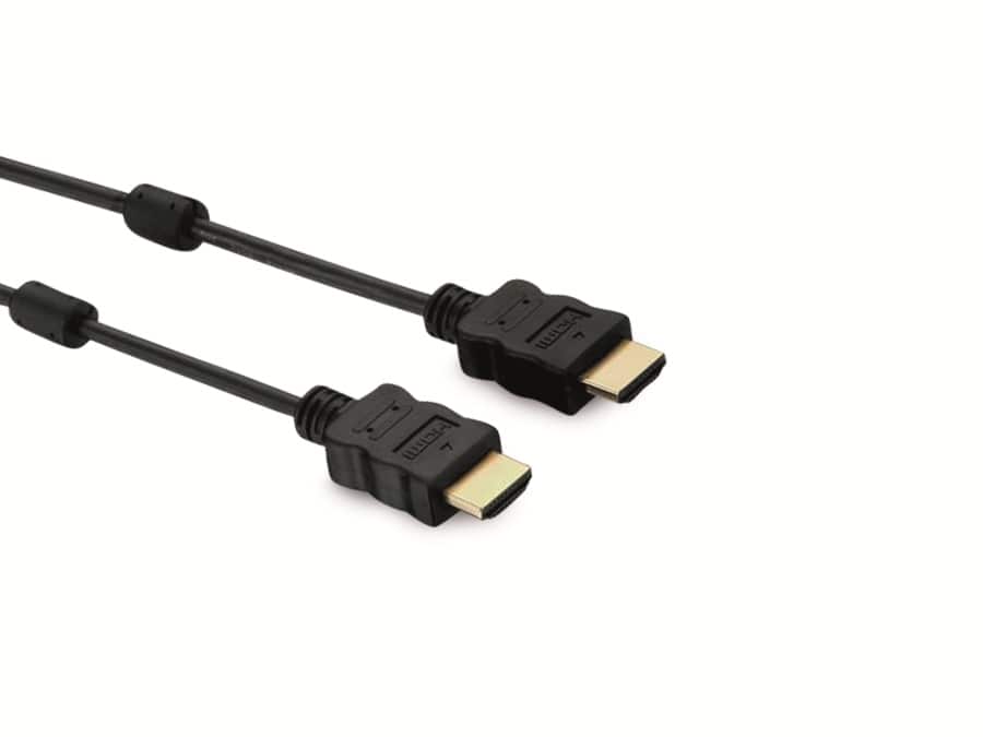 S-IMPULS HDMI-Kabel, HIGH SPEED WITH ETHERNET, 2x Ferrit-Filter, 2 m S-IMPULS HDMI-Kabel, HIGH SPEED WITH ETHERNET, 2x Ferrit-Filter, 2 m