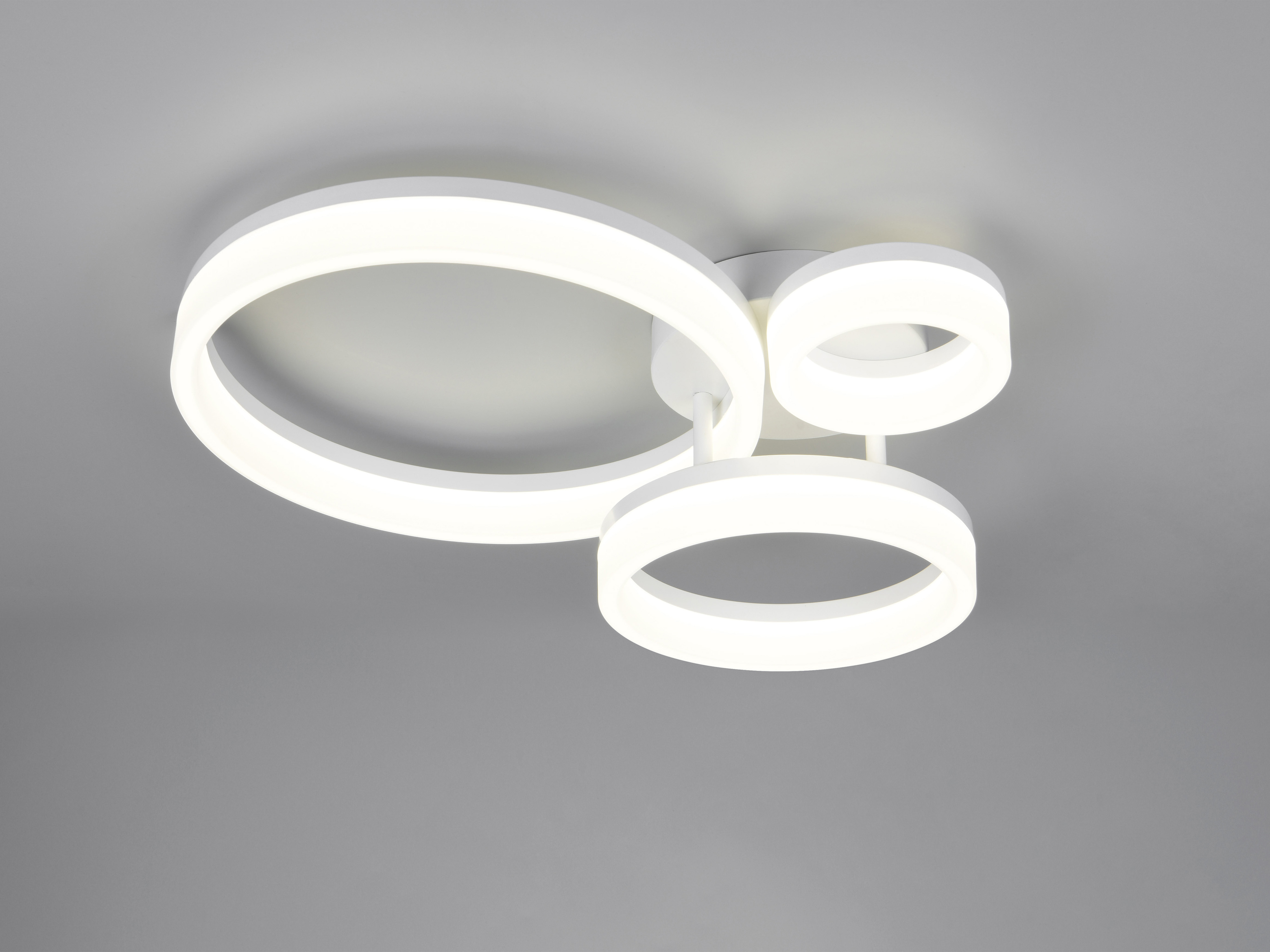 REALITY LED-Deckenleuchte Scope R63601331, 32W, 4000K, 4200lm, neutralweiß, IP20, weiß