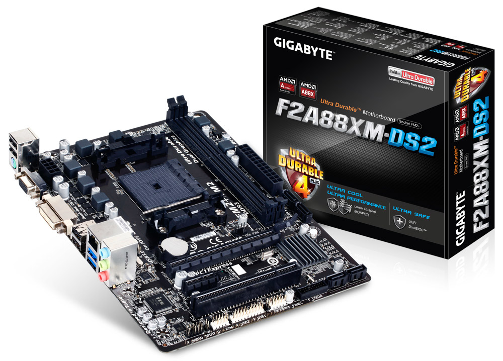 GIGABYTE Mainboard GA-F2A88XM-DS2 GIGABYTE Mainboard GA-F2A88XM-DS2