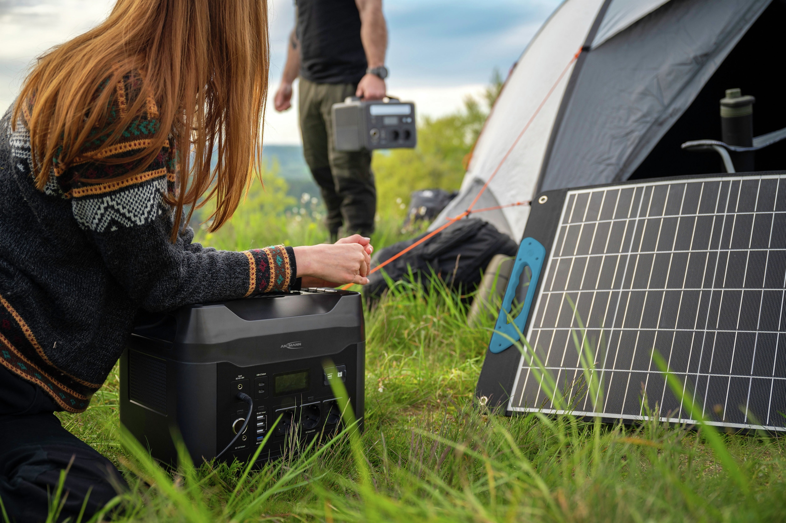Solarpanel Ansmann 100W