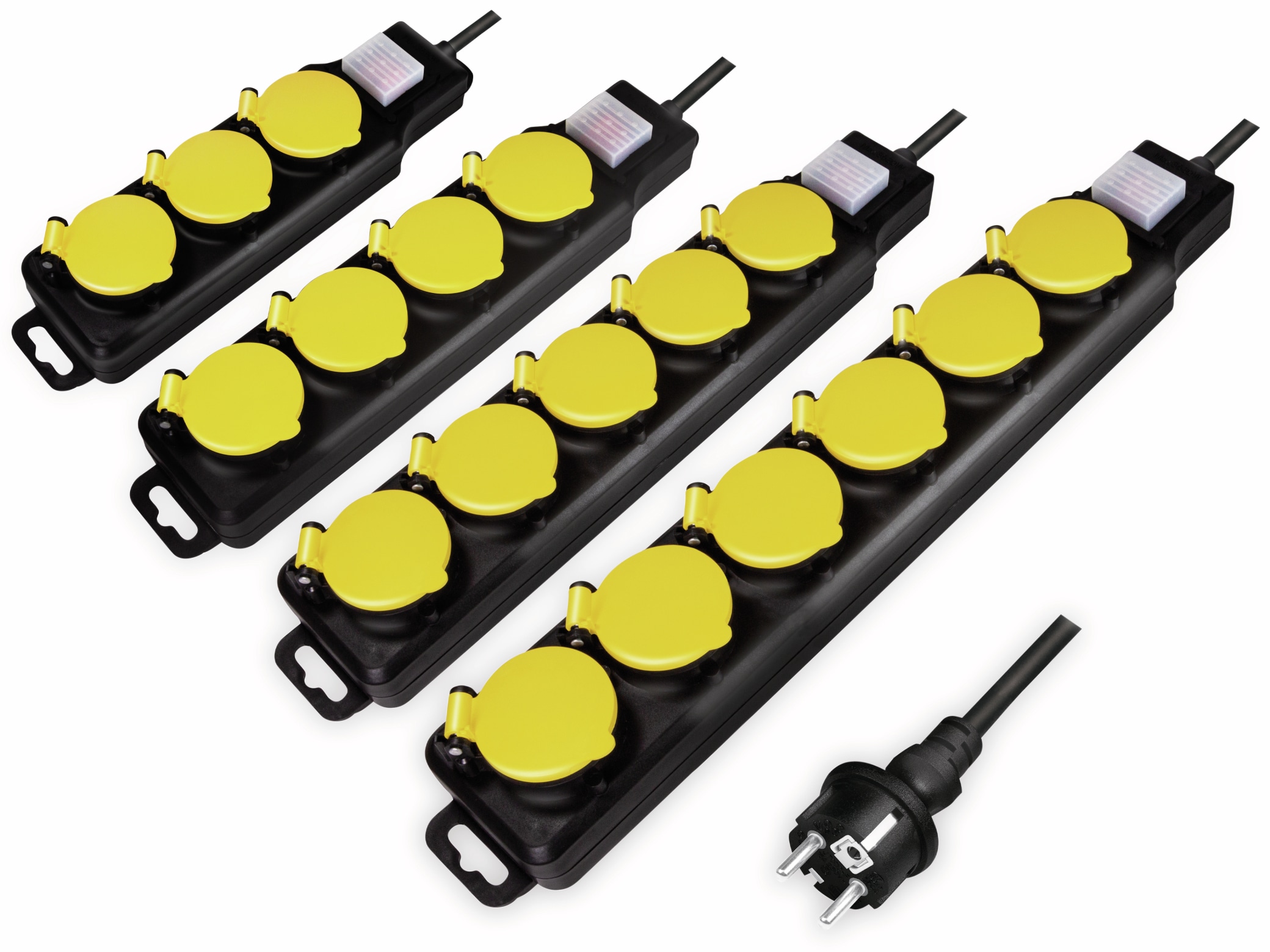 LOGILINK Steckdosenleiste LPS255, 5-fach, 5x CEE 7/3, Outdoor LOGILINK Steckdosenleiste LPS255, 5-fach, 5x CEE 7/3, Outdoor