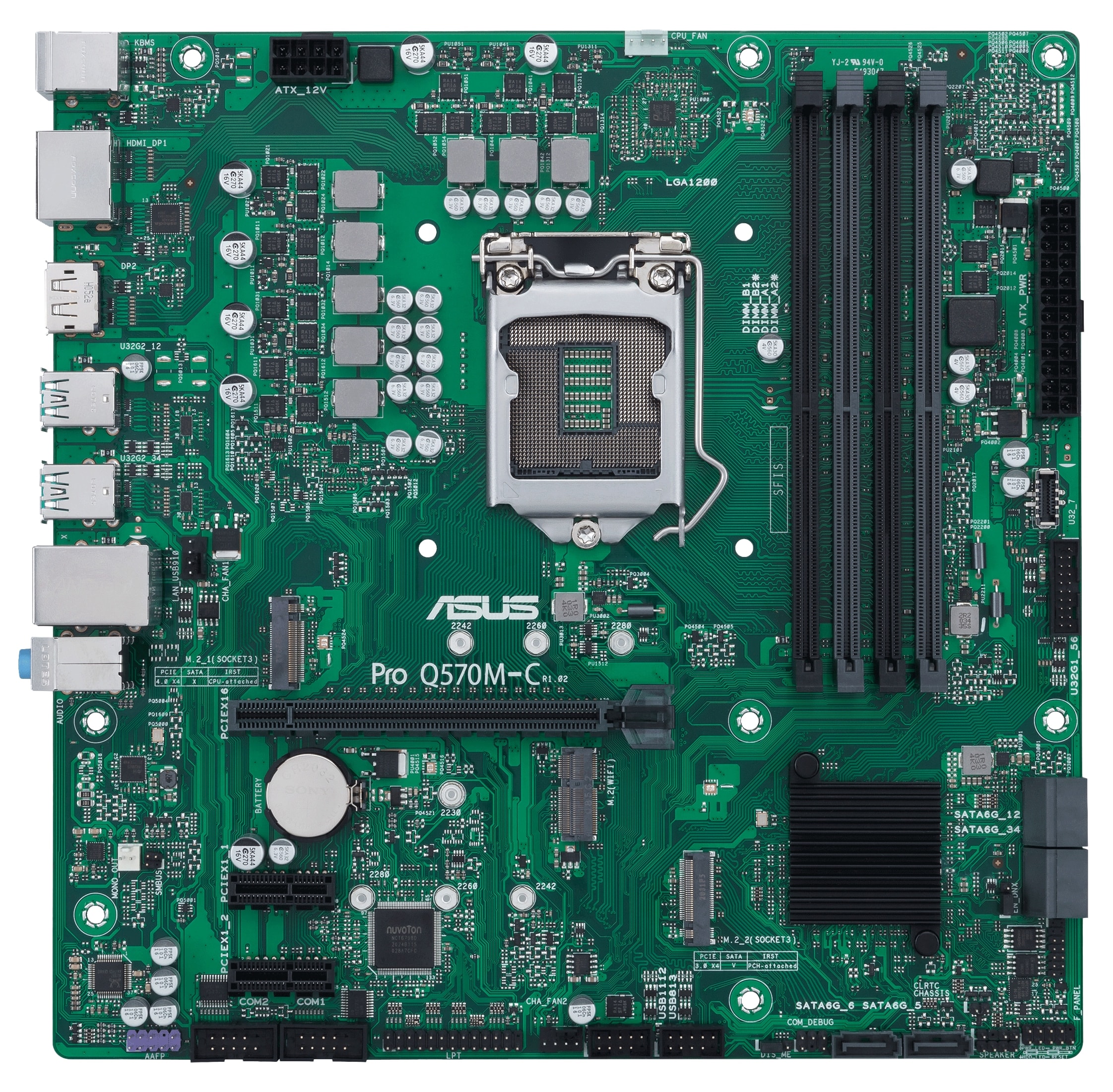ASUS Mainboard Pro Q570M-C/CSM