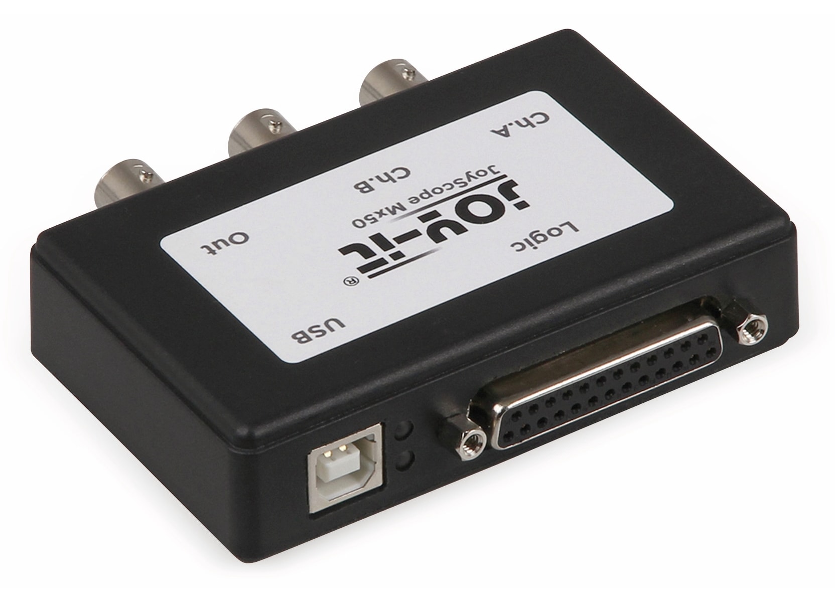 JOY-IT USB-Oszilloskop ScopeMega50, 2-Kanal, 48 MHz