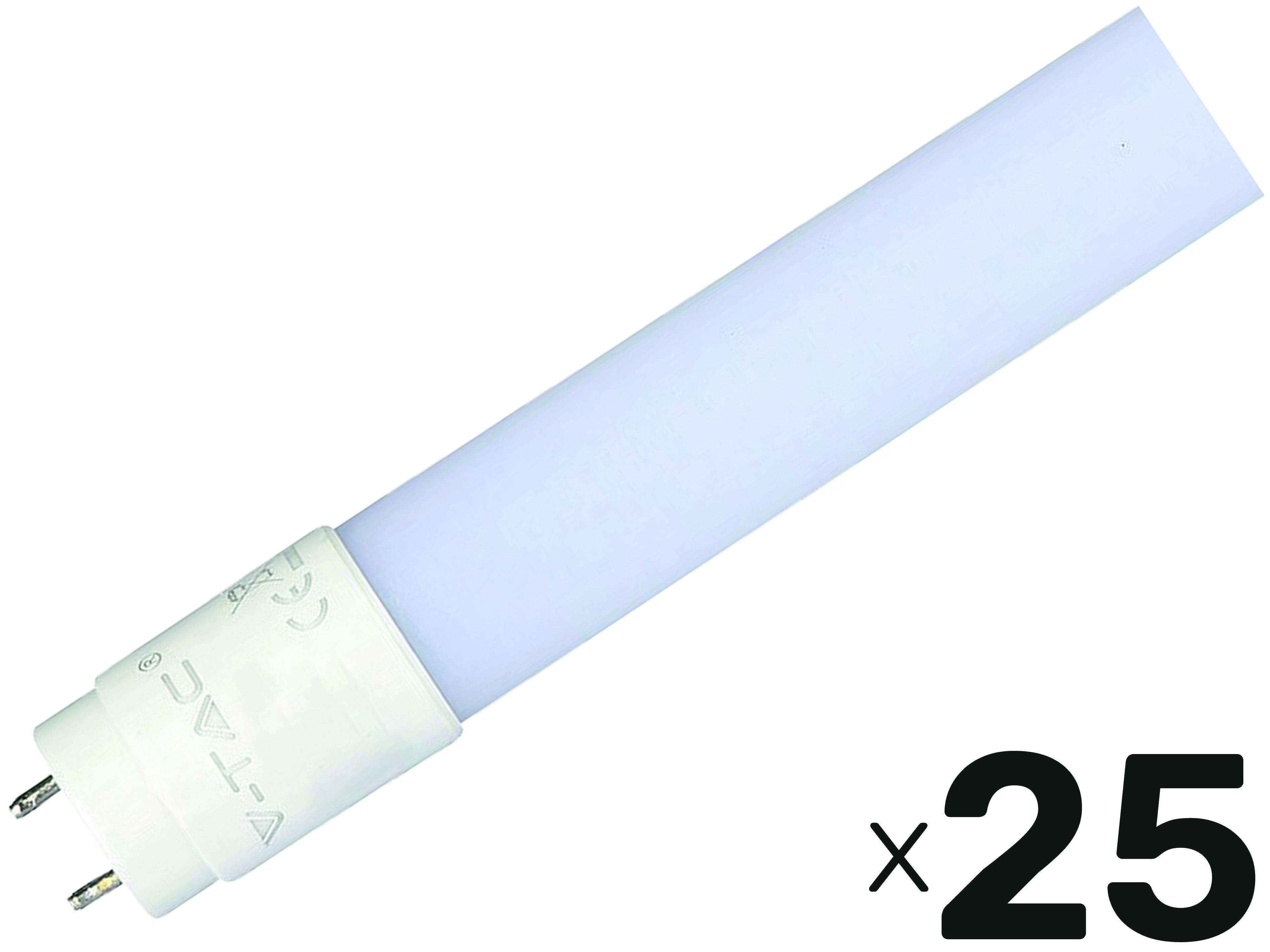 V-TAC LED-Röhre VT-9077, T8, G13, EEK: F, 14 W, 1400 lm, 4000 K, 900 mm, 25 Stück V-TAC LED-Röhre VT-9077, T8, G13, EEK: F, 14 W, 1400 lm, 4000 K, 900 mm, 25 Stück