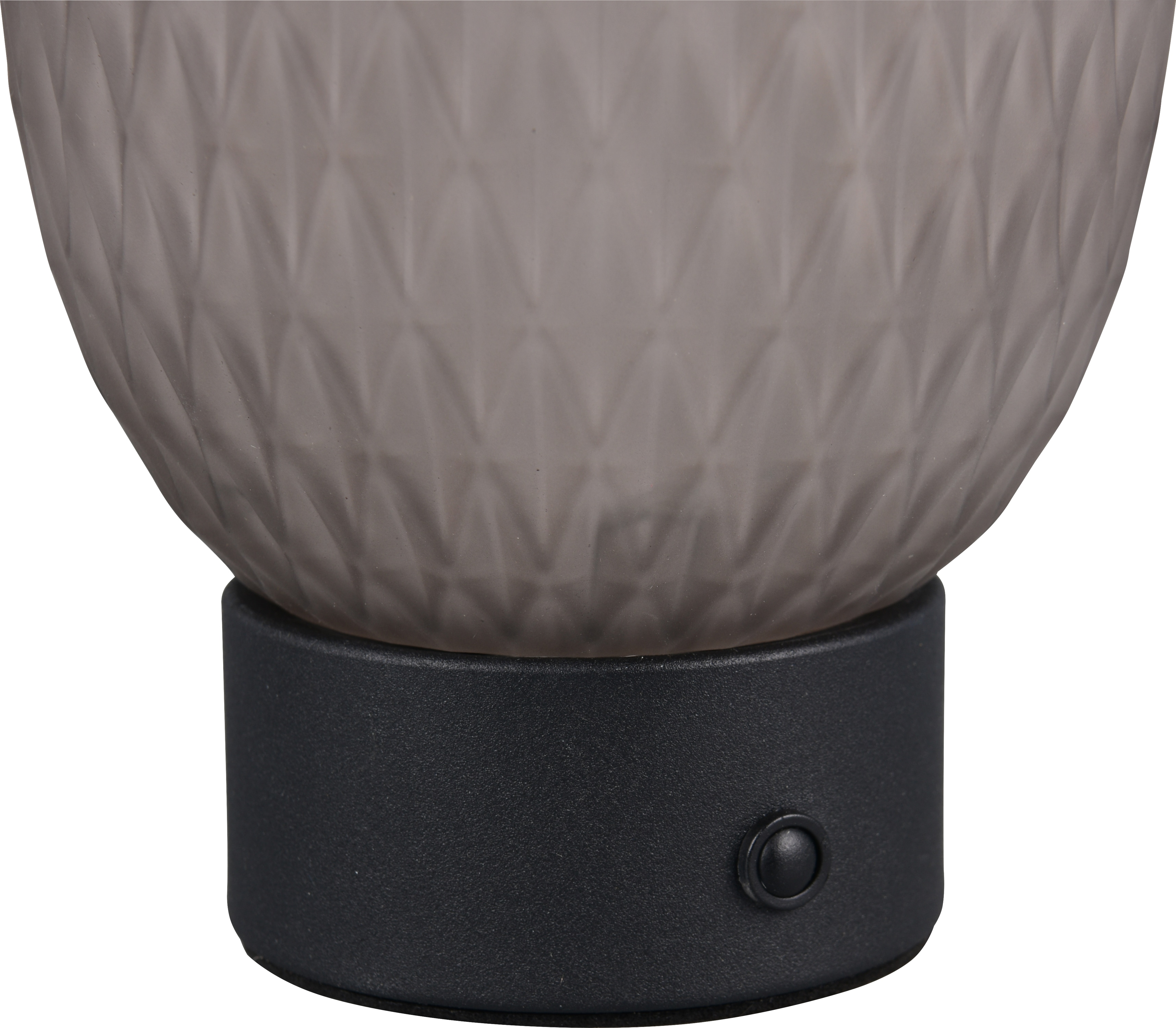 TRIO LED-Akku-Tischleuchte FACETTE, 564210154, 1,5W, 140lm, 3000K, rauch