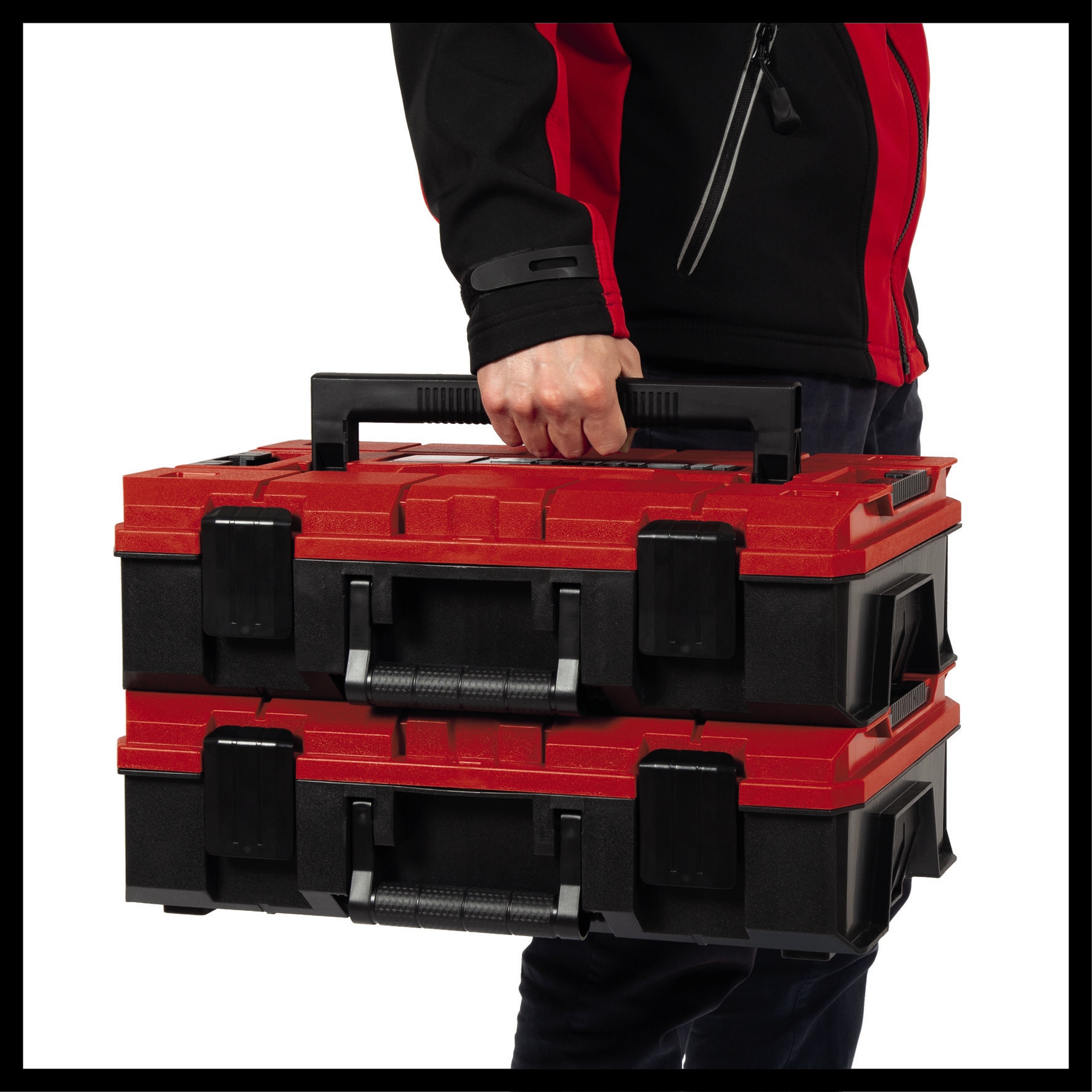 EINHELL Systemkoffer E-Case S-F inkl. grid foam EINHELL Systemkoffer E-Case S-F inkl. grid foam