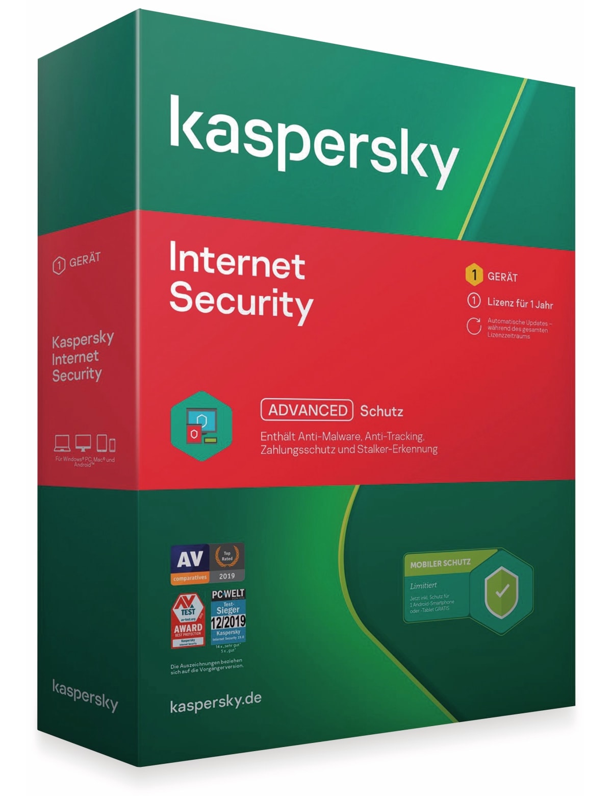 KASPERSKY Internet Security + Android, 1 User
