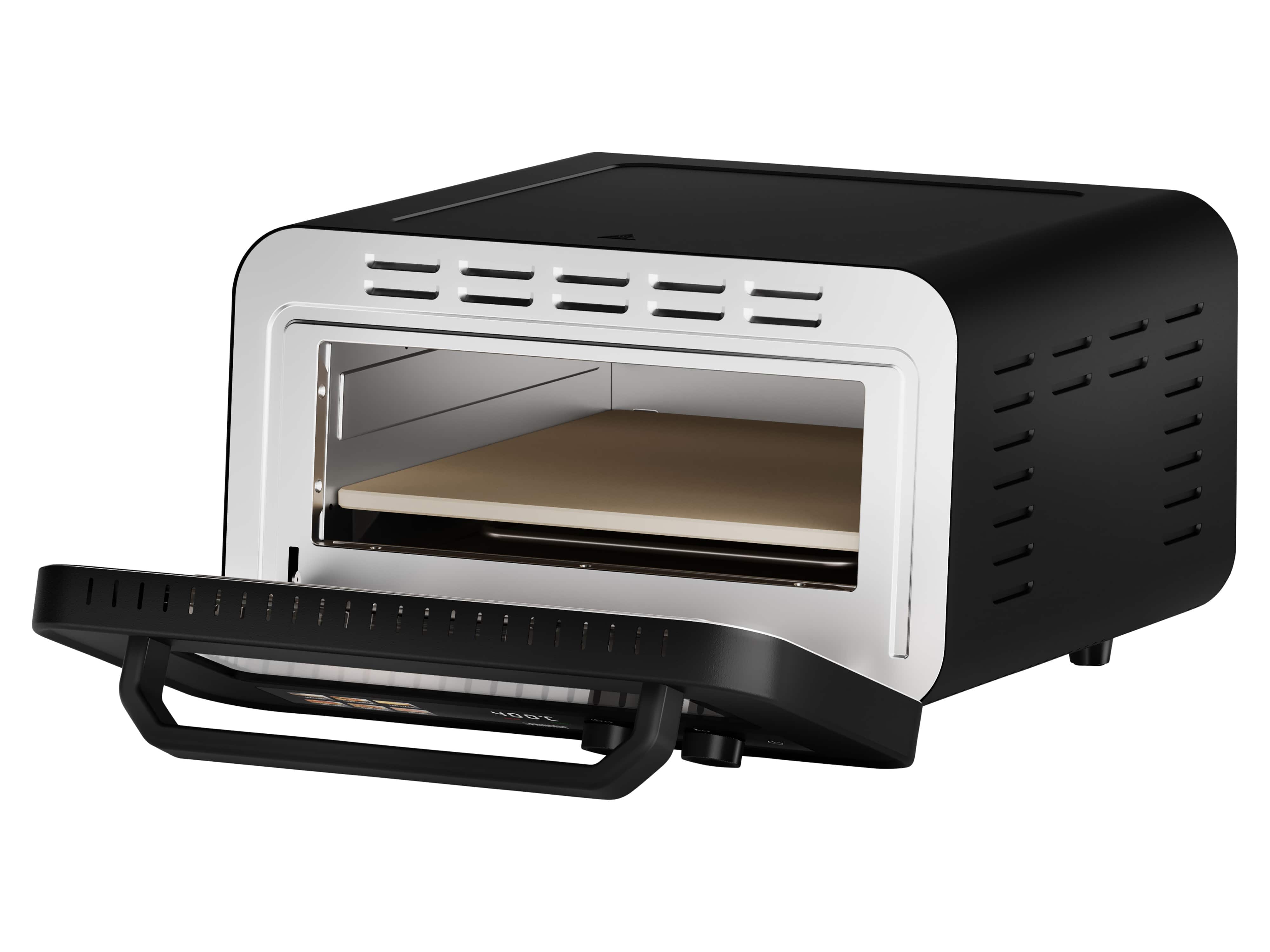 PRINCESS Pizzaofen Pro Max, 15L, 400°C, mit Pizzastein & Schaufel, 2100W