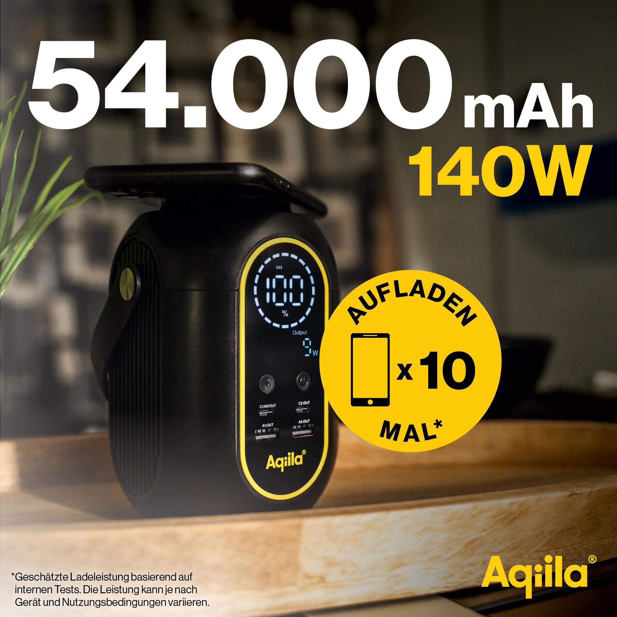 AQIILA Powerstation Powerbird S140, 140 W AQIILA Powerstation Powerbird S140, 140 W