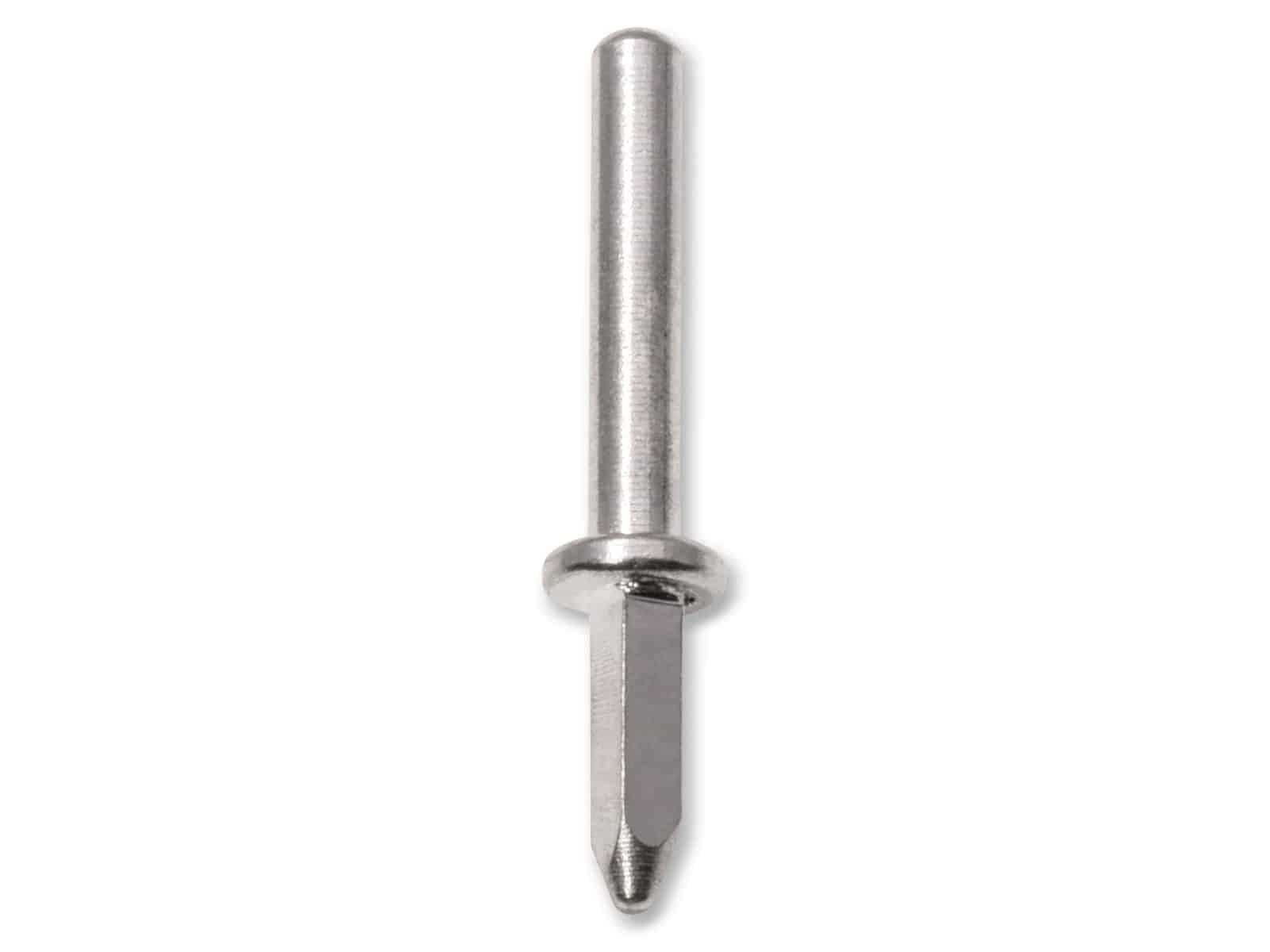 Lötstift quadratisch 1x10 mm, 100 Stk. Lötstift quadratisch 1x10 mm, 100 Stk.