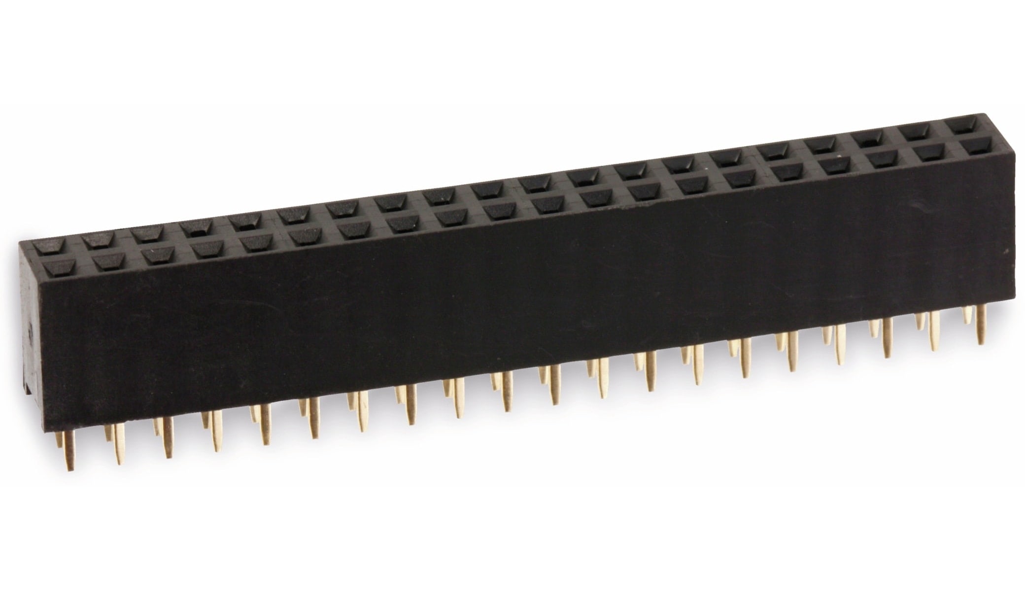 CONNFLY ELECTRONIC Buchsenleiste, vergoldet, 2x 24-polig CONNFLY ELECTRONIC Buchsenleiste, vergoldet, 2x 24-polig