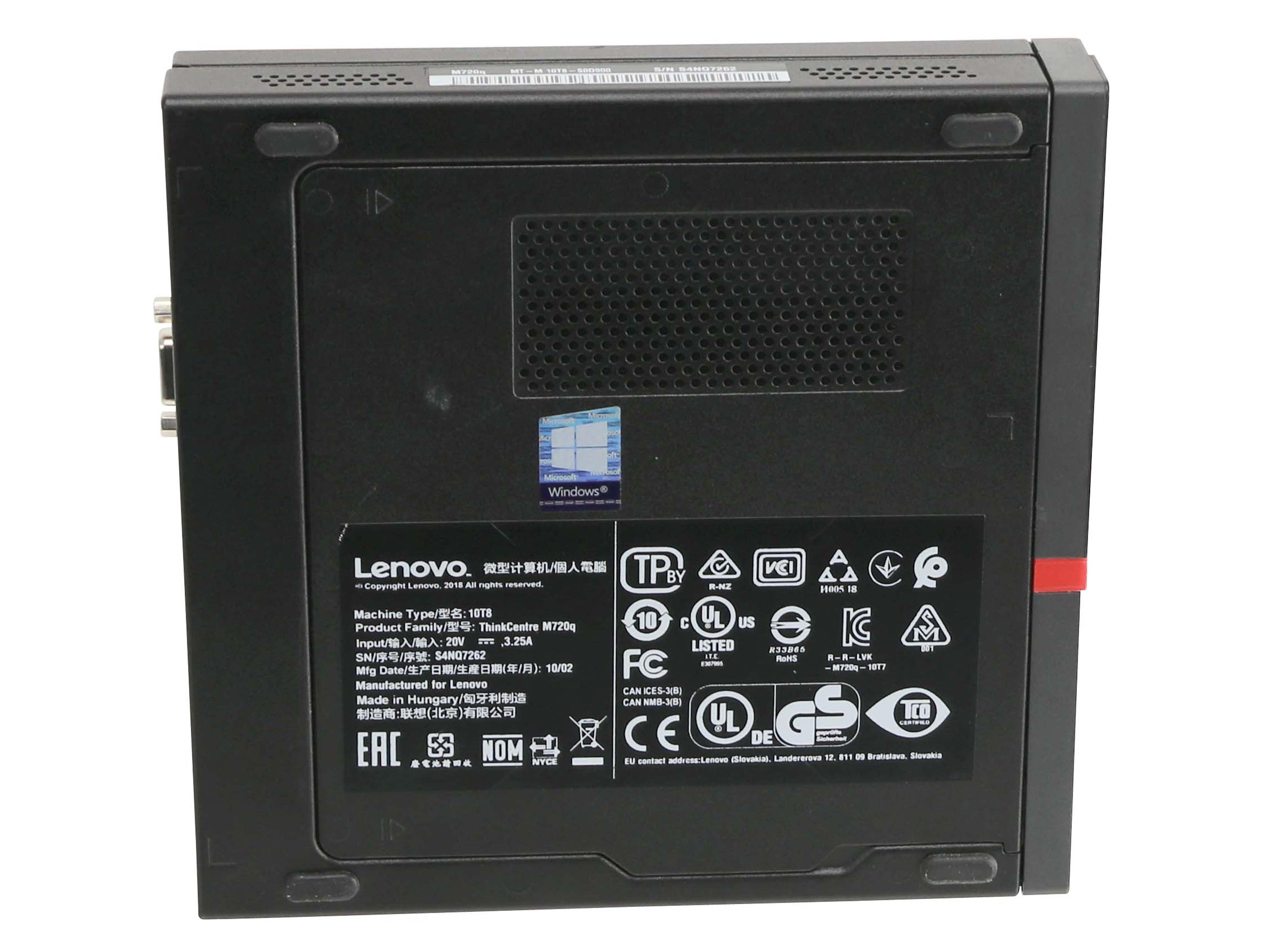 LENOVO PC ThinkCentre M720Q USFF i5, 8GB RAM, 256GB SSD, Win11P, gebraucht LENOVO PC ThinkCentre M720Q USFF i5, 8GB RAM, 256GB SSD, Win11P, gebraucht