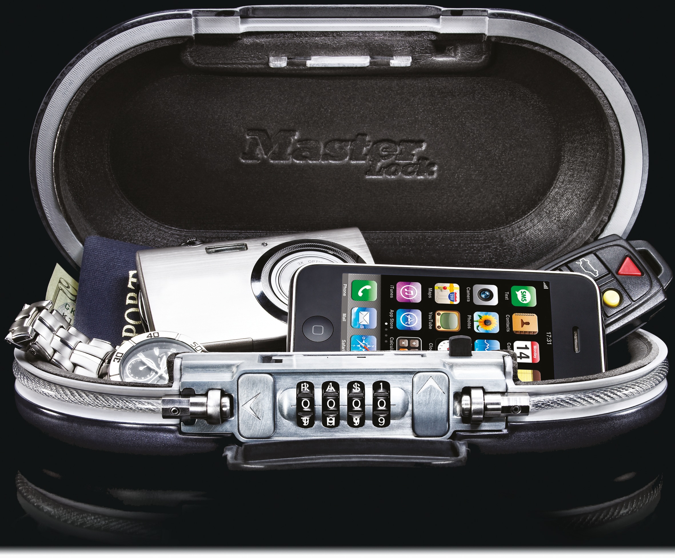 MASTERLOCK Verschlussbox 5900EURD, für unterwegs MASTERLOCK Verschlussbox 5900EURD, für unterwegs