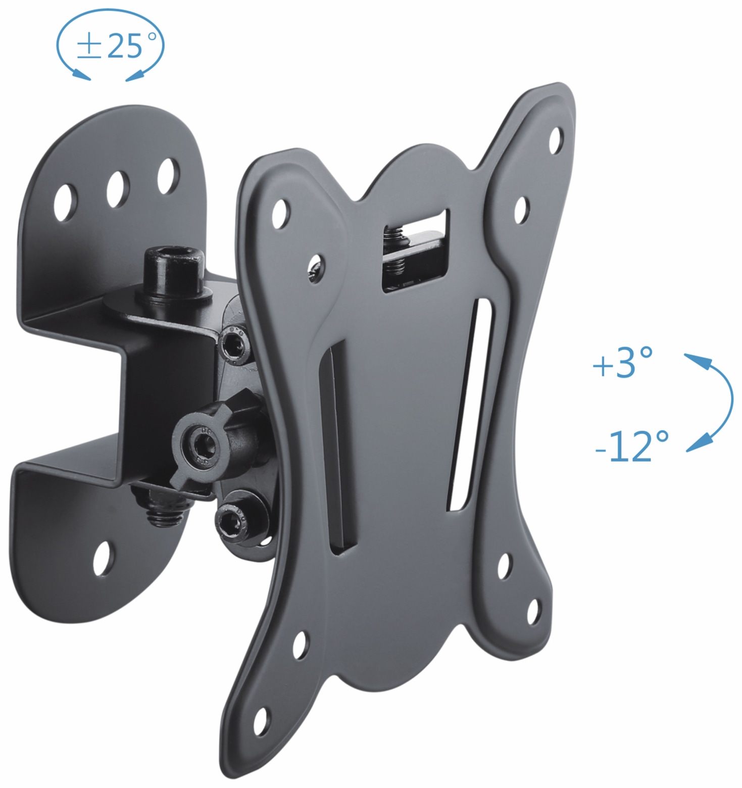 PUREMOUNTS TV-Wandhalter PM-FM10-100, VESA 100x100mm