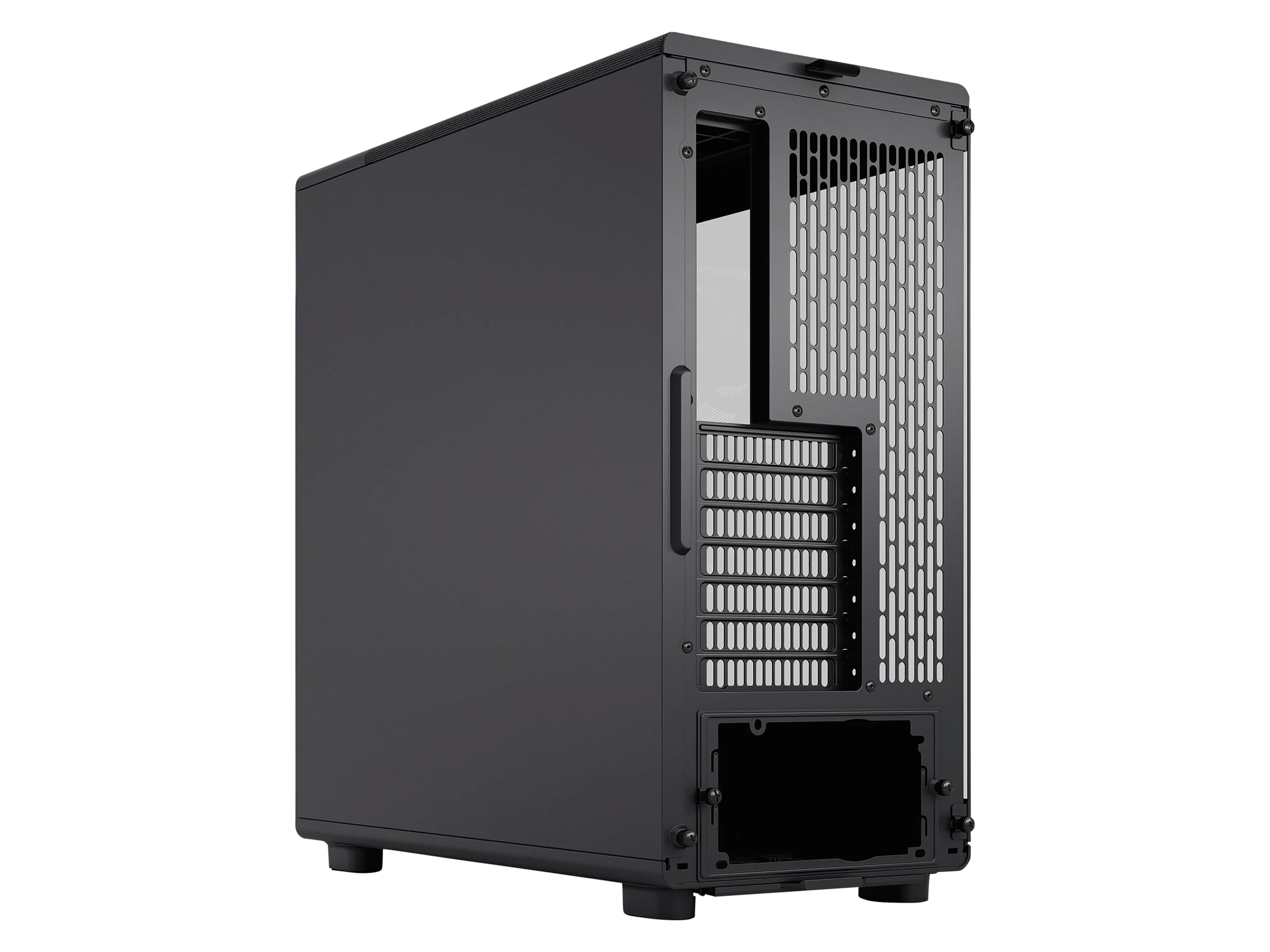 FRACTAL Midi Tower Design Epoch Black TG RGB Light