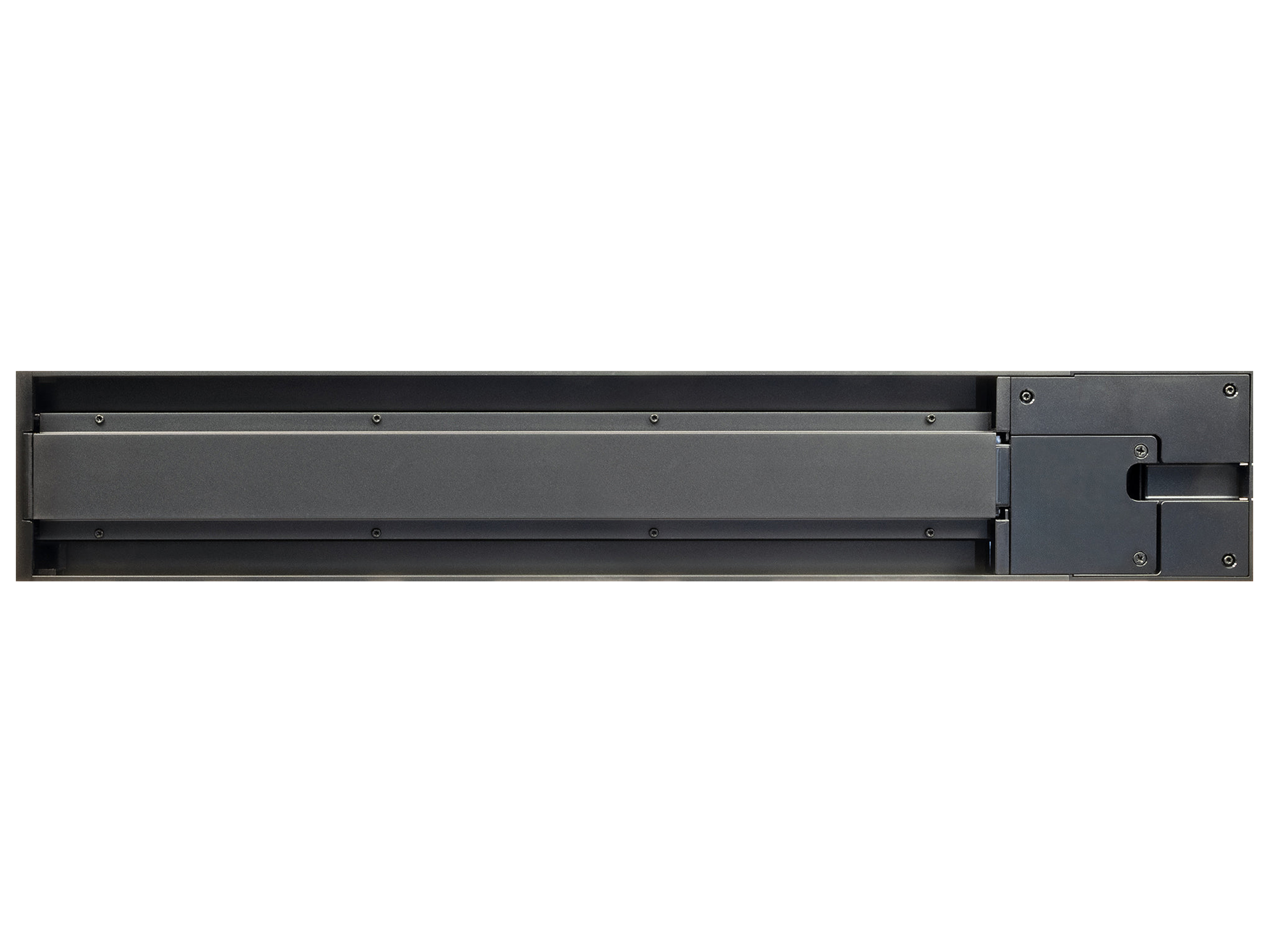 SCHWAIGER Modulare Stromschiene, schwarz, 50 cm