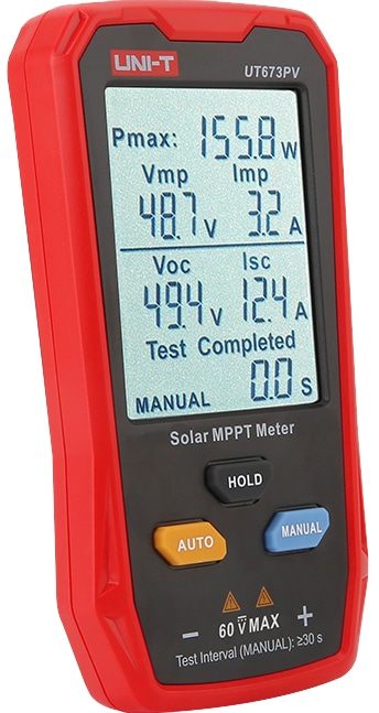 UNI-T Solar MPPT Messgerät UT673PV UNI-T Solar MPPT Messgerät UT673PV