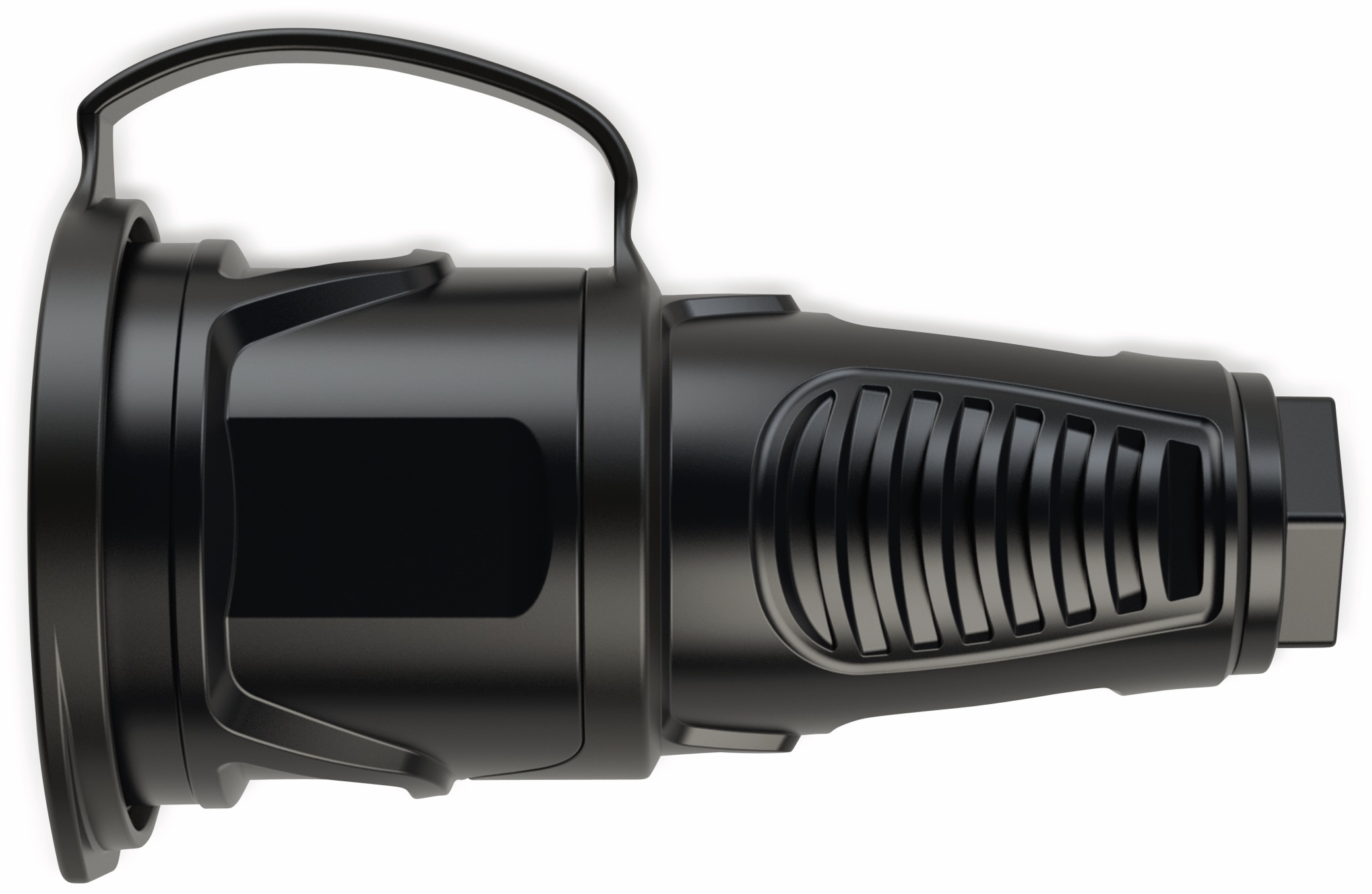 PCE Gummi-Schutzkontaktkupplung Taurus2, mit Deckel, schwarz