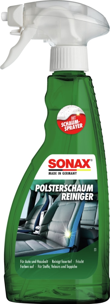 SONAX Polsterschaum-Reiniger, 03062410, treibgasfrei, 500 ml