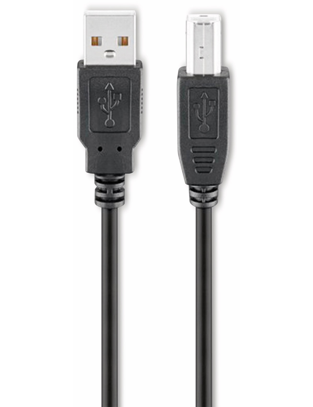 GOOBAY USB 2.0 Hi-Speed Anschlusskabel A/B 93598, 5 m, schwarz