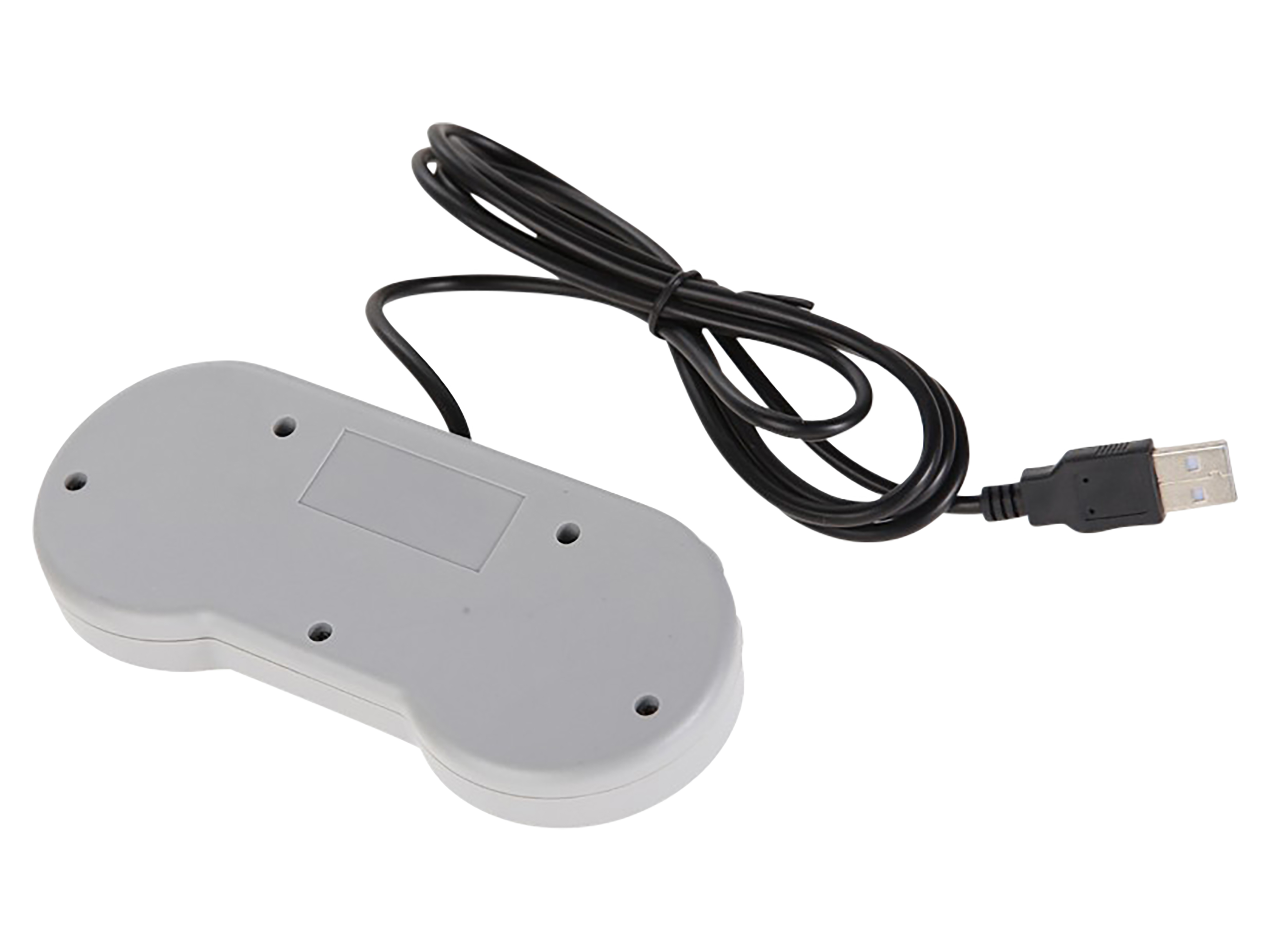 KUBII SNES-USB-Controller, grau