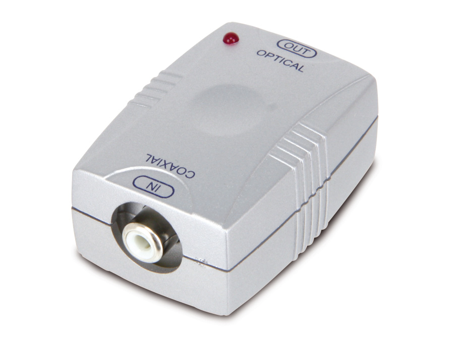 Digital-Audiokonverter, koaxial zu optisch Digital-Audiokonverter, koaxial zu optisch