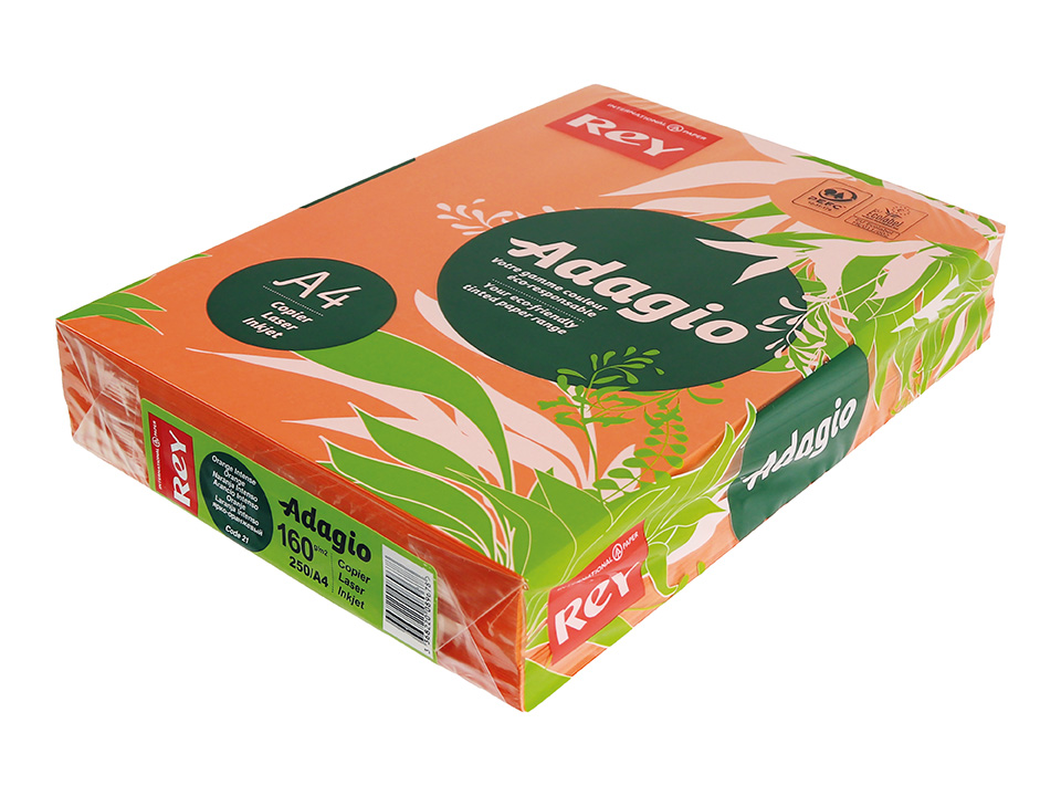 ADAGIO Kopierpapier A4, orange, 160 g/m² ADAGIO Kopierpapier A4, orange, 160 g/m²