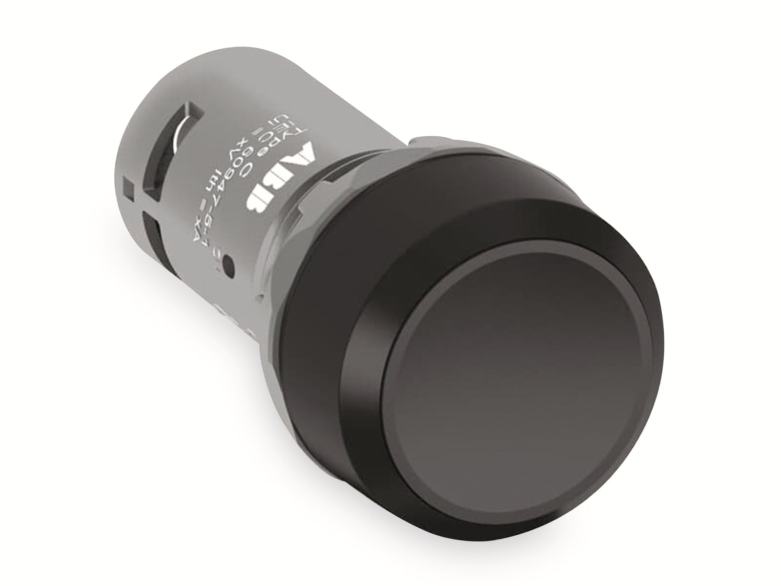 ABB Befehls- und Meldegeraete, 1SFA619101R1076, CP2-10B-11 rast, flach schwarz 1S1OE