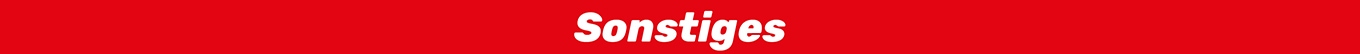 Sonstiges Sonstiges