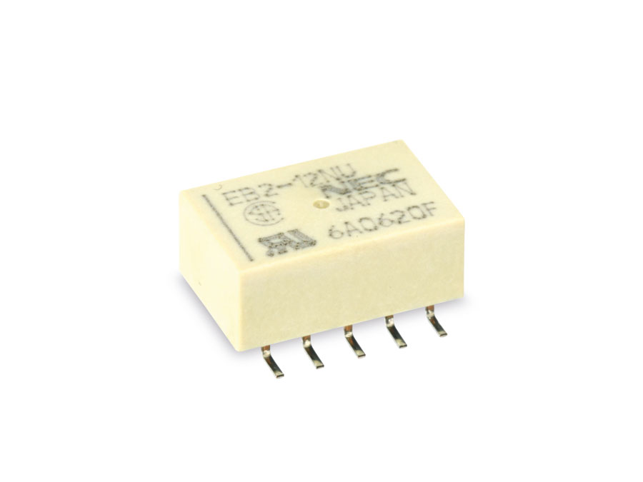 NEC Miniatur Signal-Relais EB2-12NU, 12 V-, 2 Wechsler