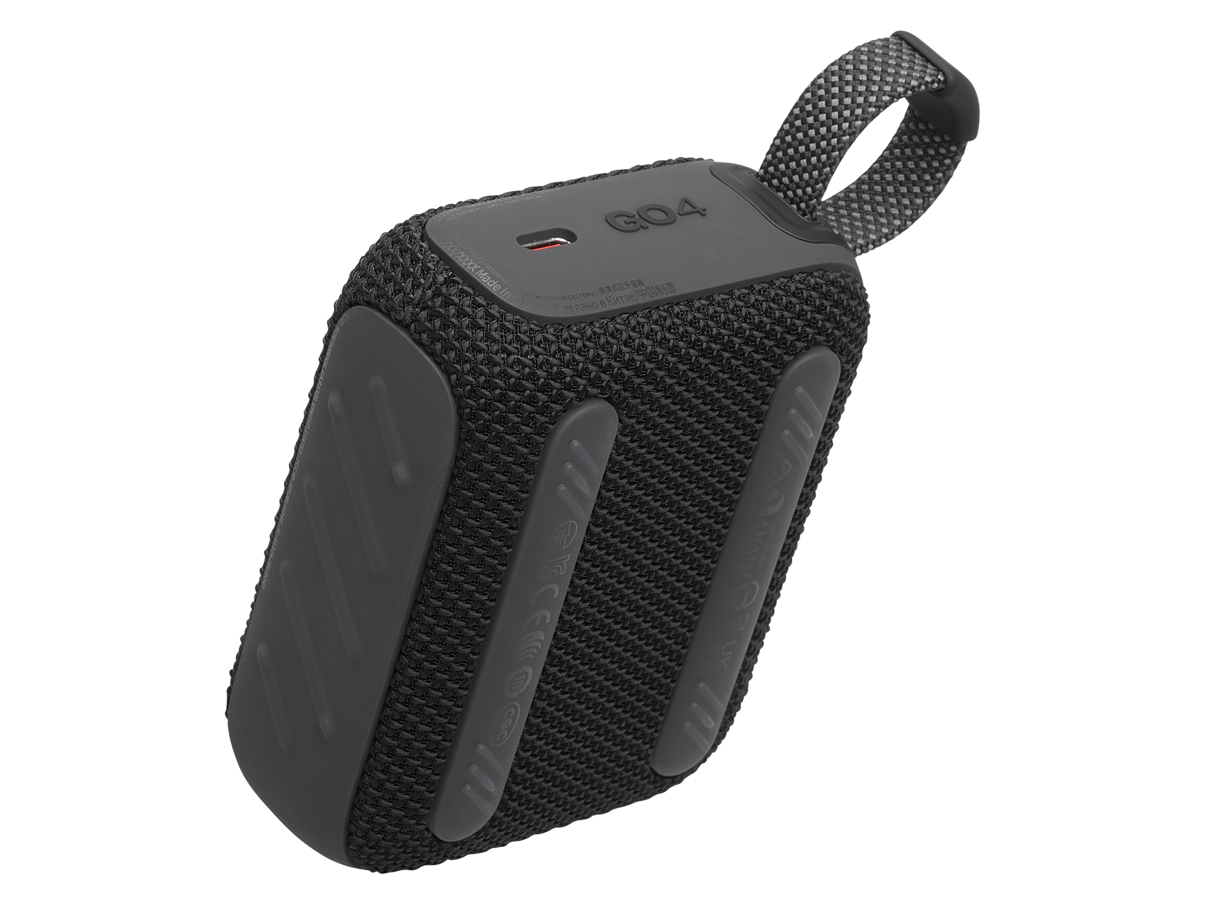 JBL Portabler Lautsprecher Go4, 4,2 W, schwarz