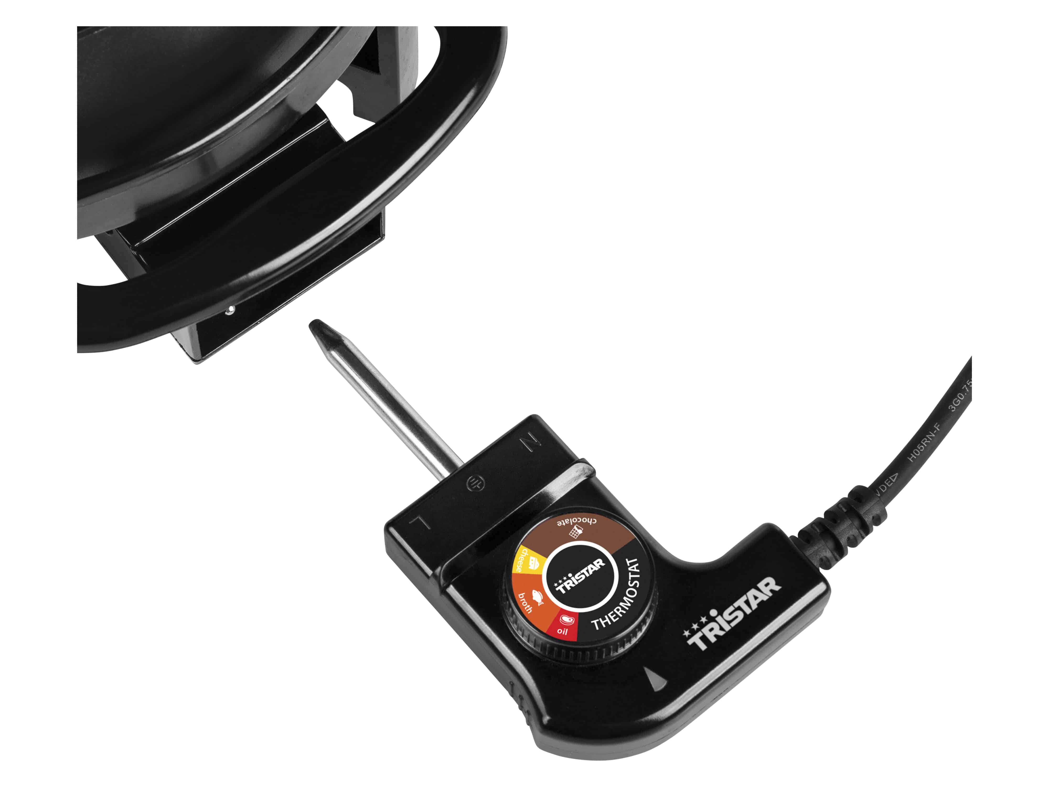 Tristar Fondue FO-1107, 1000 W, 1,5 L, 8 Personen
