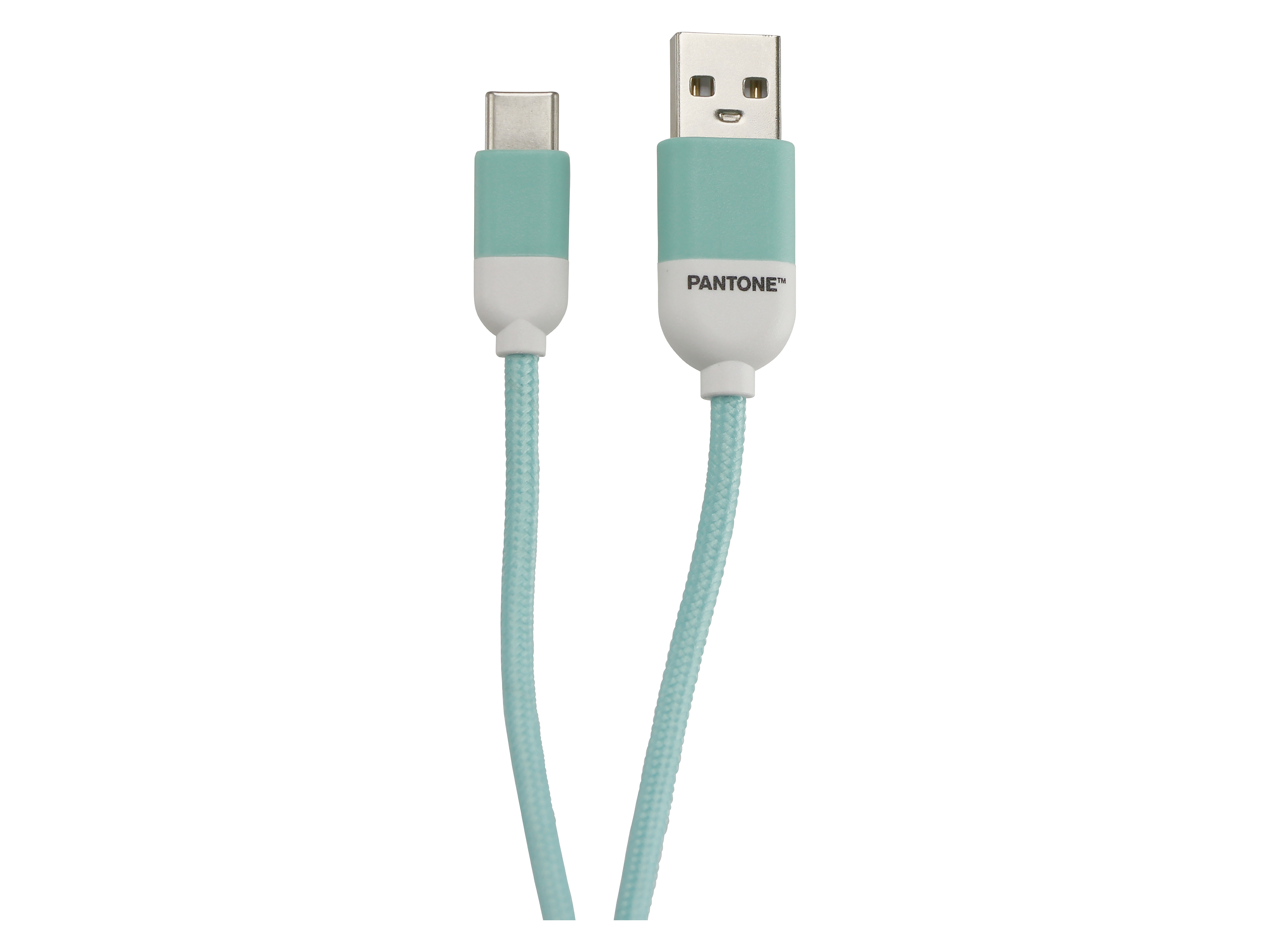 PANTONE USB Kabel USB 2.0, 1,5 m, USB A zu USB C, Cyan PANTONE USB Kabel USB 2.0, 1,5 m, USB A zu USB C, Cyan