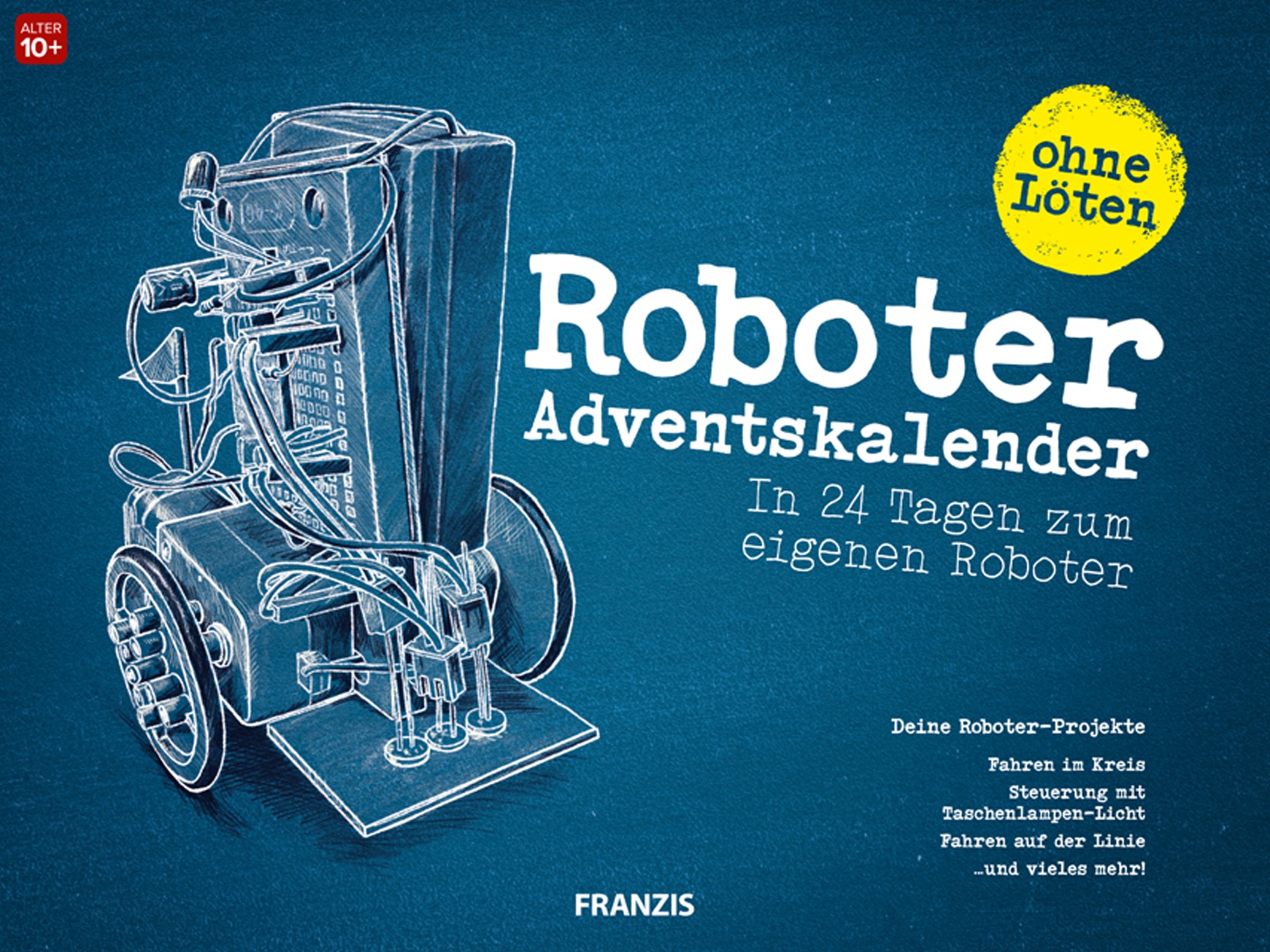 Franzis Adventskalender, 67161, Roboter