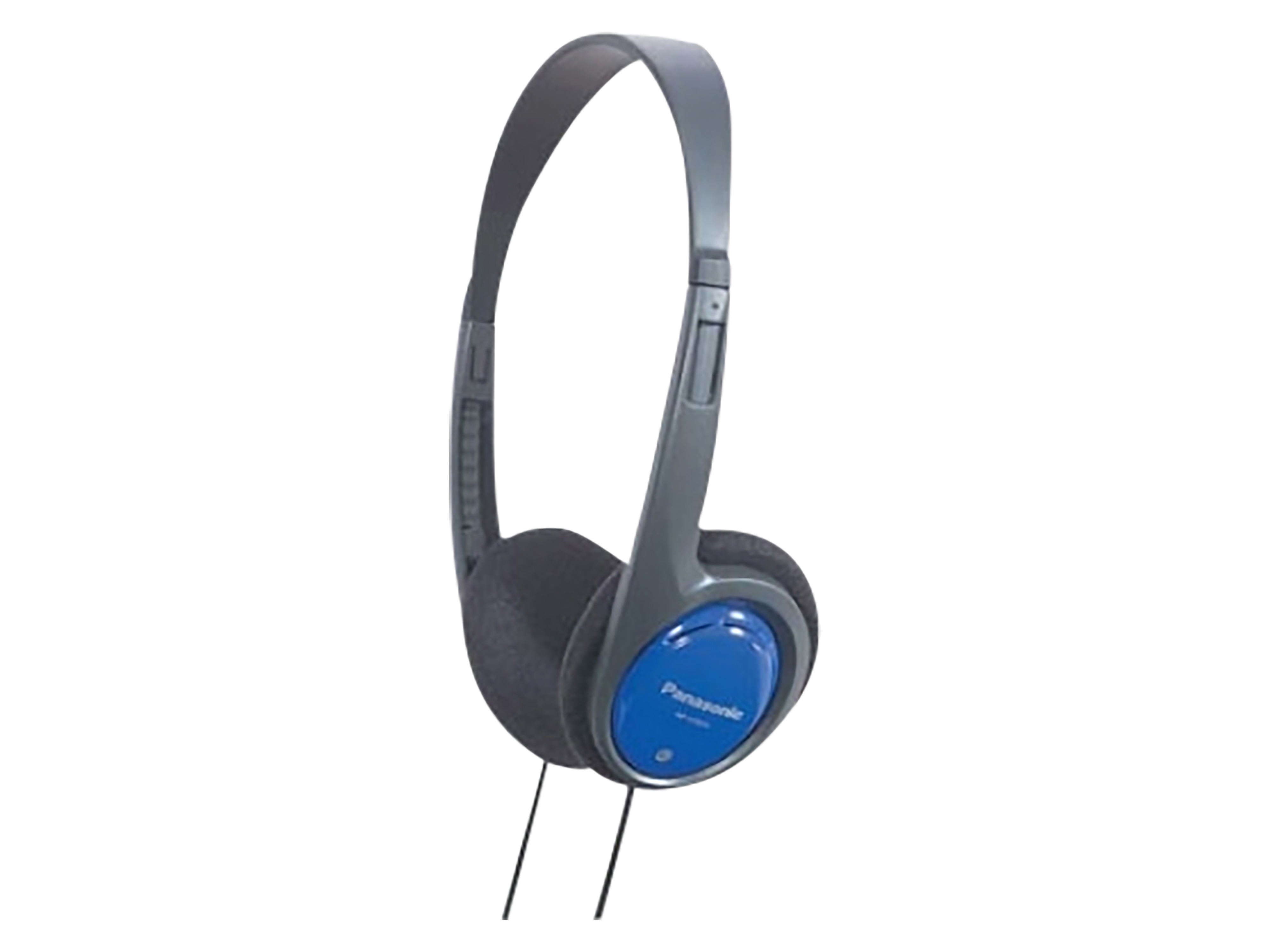 PANASONIC On-Ear Kopfhörer RP-HT010E, kabelgebunden, schwarz/blau On-Ear Kopfhörer PANASONIC RP-HT010E, kabelgebunden, schwarz/blau