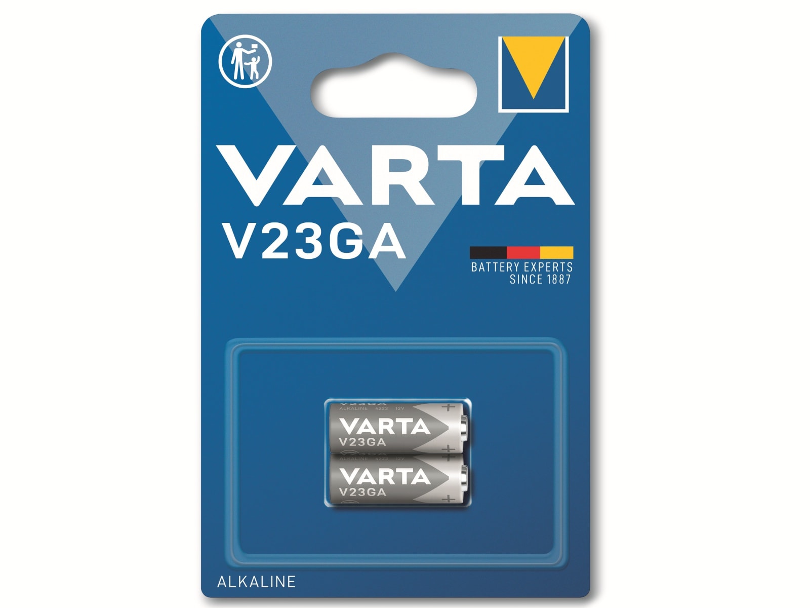 VARTA Batterie Alkaline, MN21, V23GA, 12V, Electronics, 2 Stück
