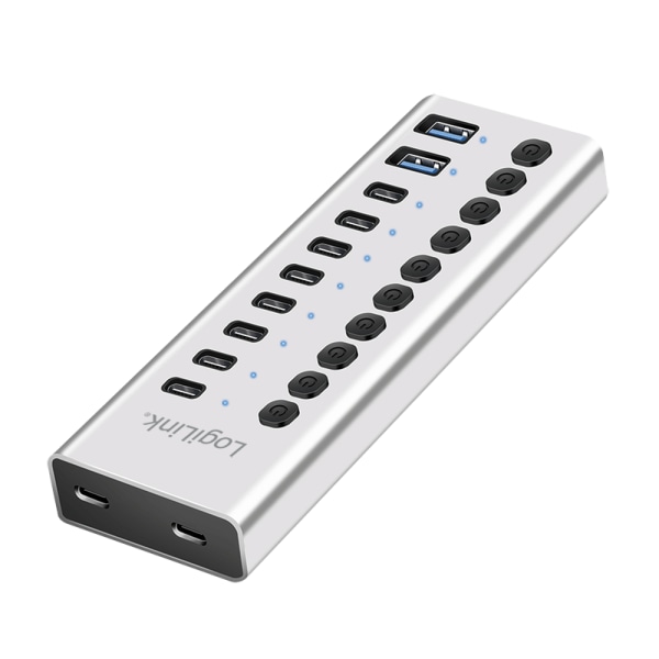 LOGILINK USB-C Hub UA0448, 10 Port