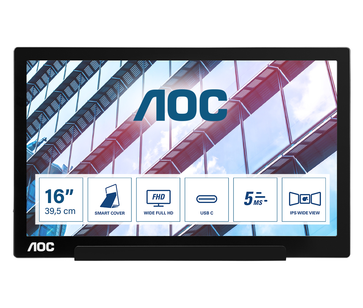 AOC Monitor I1601P 39,6cm (15,6") 