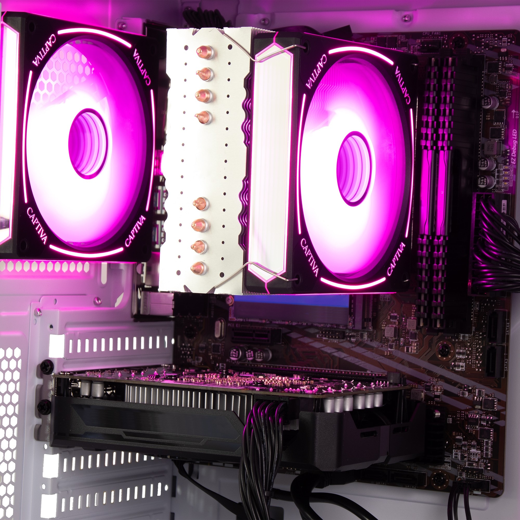 CAPTIVA Gaming-PC I78-805 Advanced Gaming Intel® Core™ i5-12400F, 16 GB DDR4, 1 TB M.2 SSD NVME