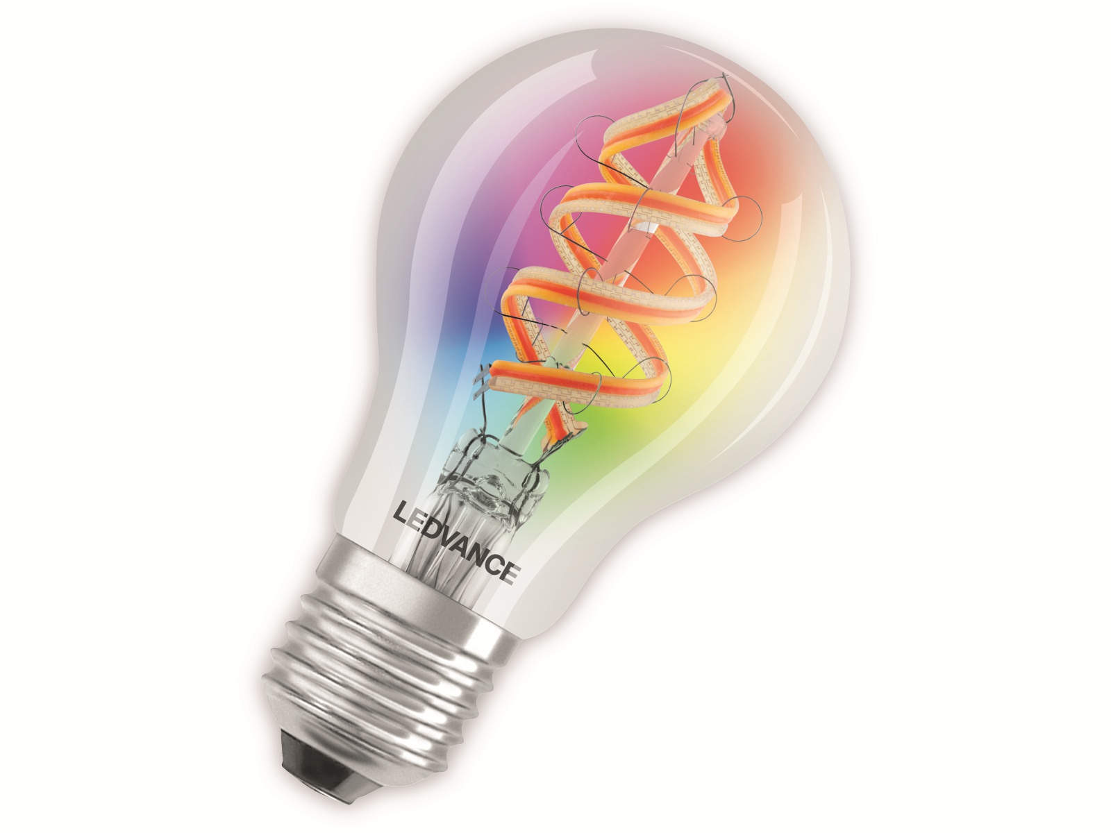 LEDVANCE LED-Filament-Lampe, CLA30D, E27, EEK: G, 4,5W, 300lm, 2700K, WiFi LEDVANCE LED-Filament-Lampe, CLA30D, E27, EEK: G, 4,5W, 300lm, 2700K, WiFi