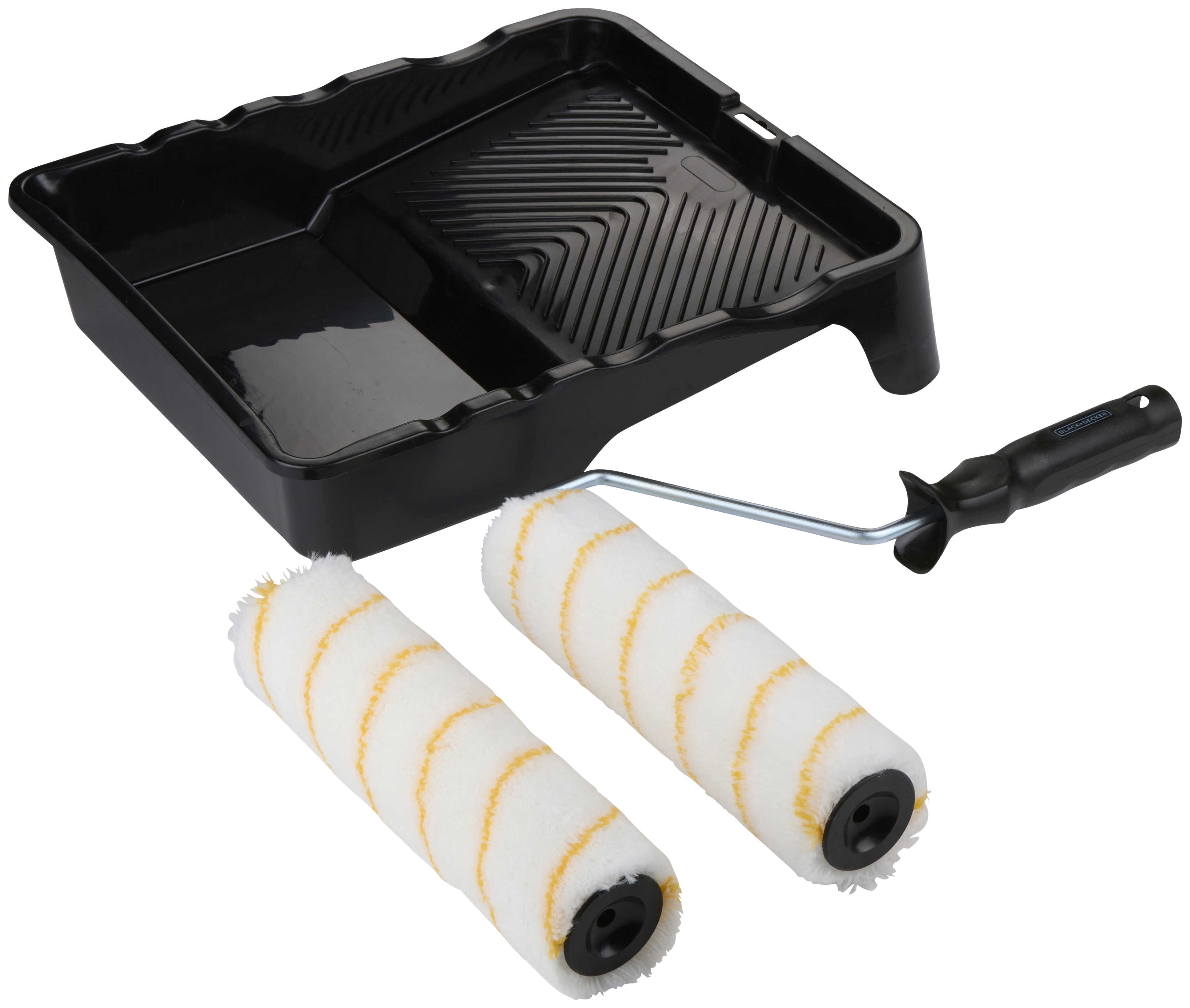 BLACK & DECKER Maler-Roller-Set, 4-teilig BLACK & DECKER Maler-Roller-Set, 4-teilig