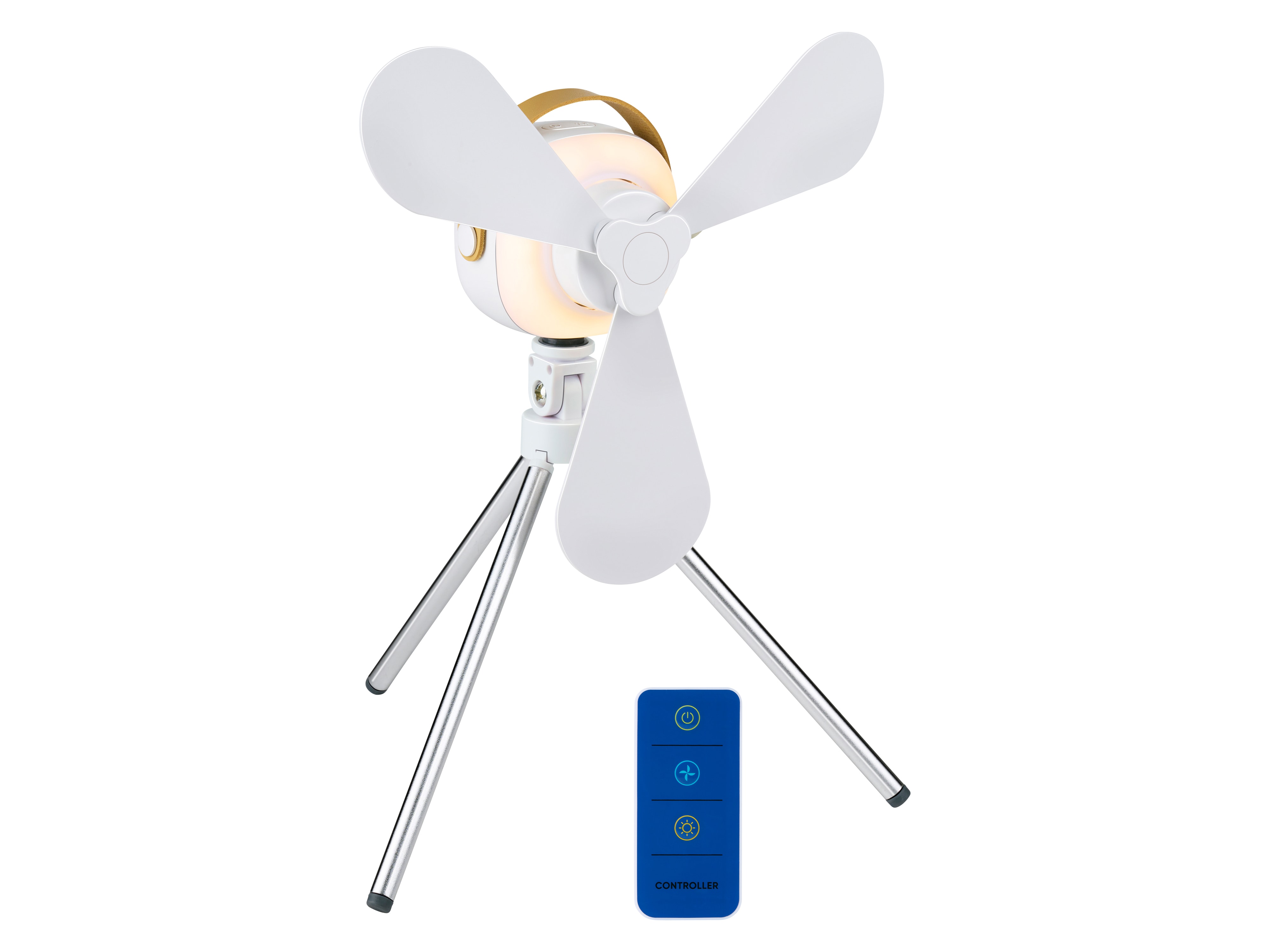 LIFETIME AIR Akku-Tischventilator, inkl. Nachtlicht, USB-C, 5V~, 2200mAh
