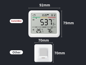 SWITCHBOT Wetterstation Messgerät, Meter Pro Thermometer Hygrometer, weiß SWITCHBOT Wetterstation Messgerät, Meter Pro Thermometer Hygrometer, weiß