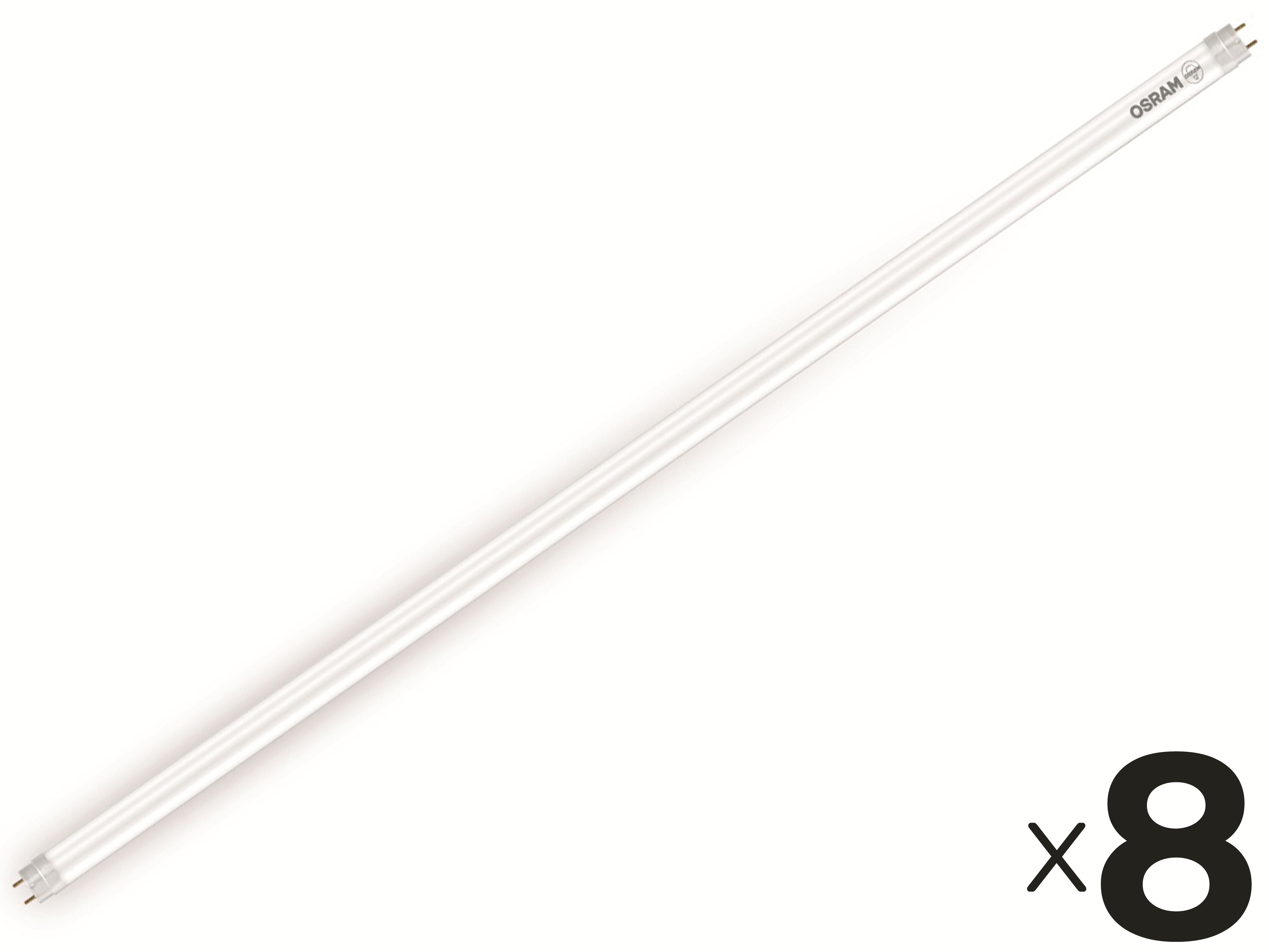 OSRAM LED-Röhre, ST8SP, 1500mm, G13, EEK: E, 18,3W, 2200lm, 4000K, 8 Stück OSRAM LED-Röhre, ST8SP, 1500mm, G13, EEK: E, 18,3W, 2200lm, 4000K, 8 Stück