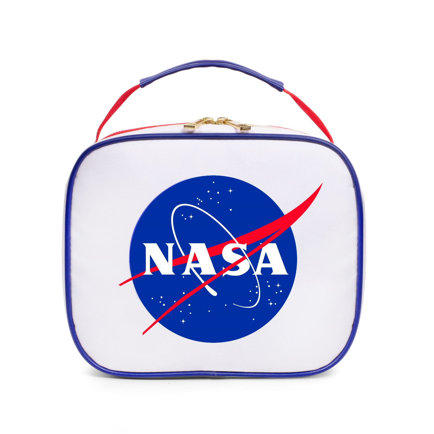THUMBSUP! NASA Lunchtasche mit Reißverschluss weiß